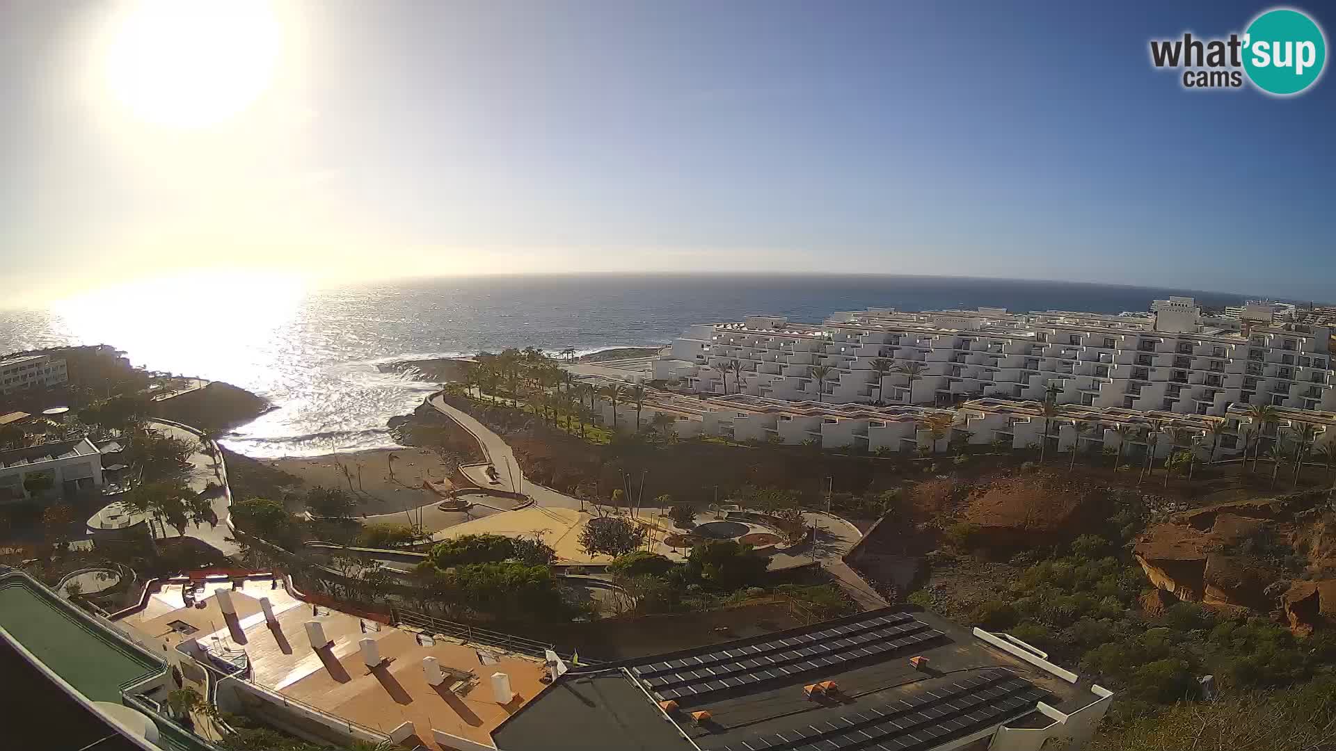 Live-Webcam Las Galgas Strand – Playa Paraiso – Insel La Gomera – Costa Adeje – Teneriffa
