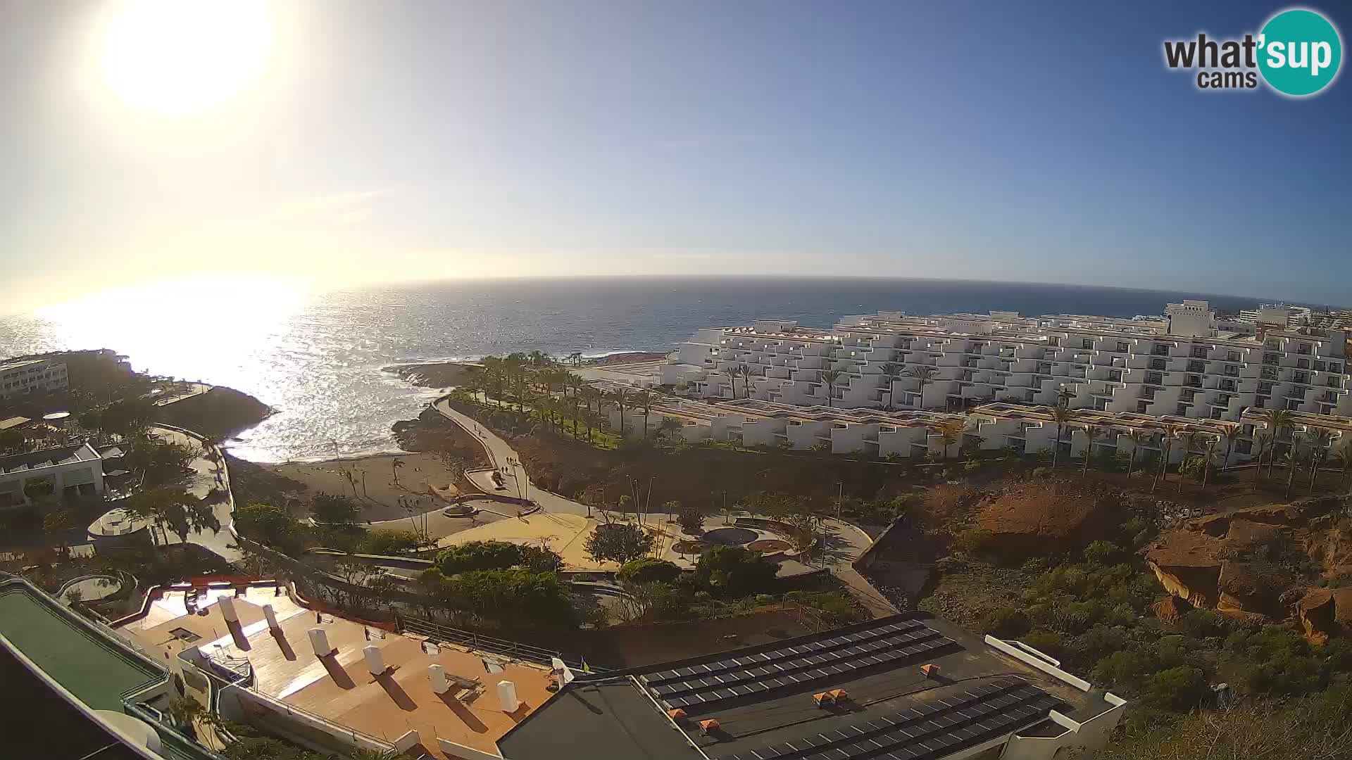 Live-Webcam Las Galgas Strand – Playa Paraiso – Insel La Gomera – Costa Adeje – Teneriffa