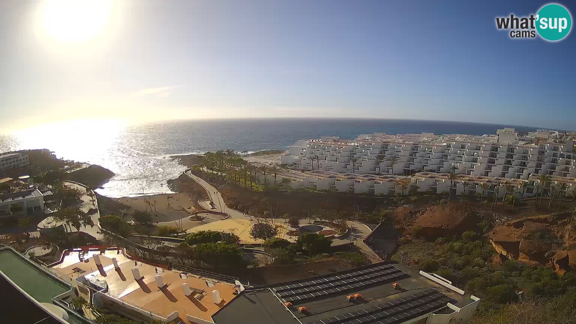 Webcam en direct Playa de Las Galgas – Playa Paraiso – île de La Gomera – Costa Adeje – Tenerife