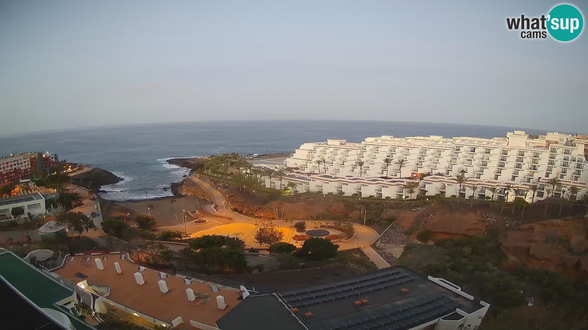 Webcam en vivo Playa de Las Galgas – Playa Paraíso – Isla de La Gomera – Costa Adeje – Tenerife