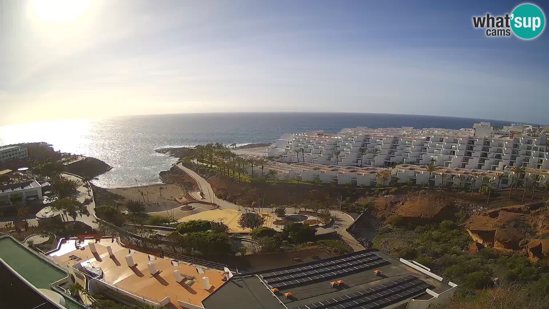 Webcam en vivo Playa de Las Galgas – Playa Paraíso – Isla de La Gomera – Costa Adeje – Tenerife