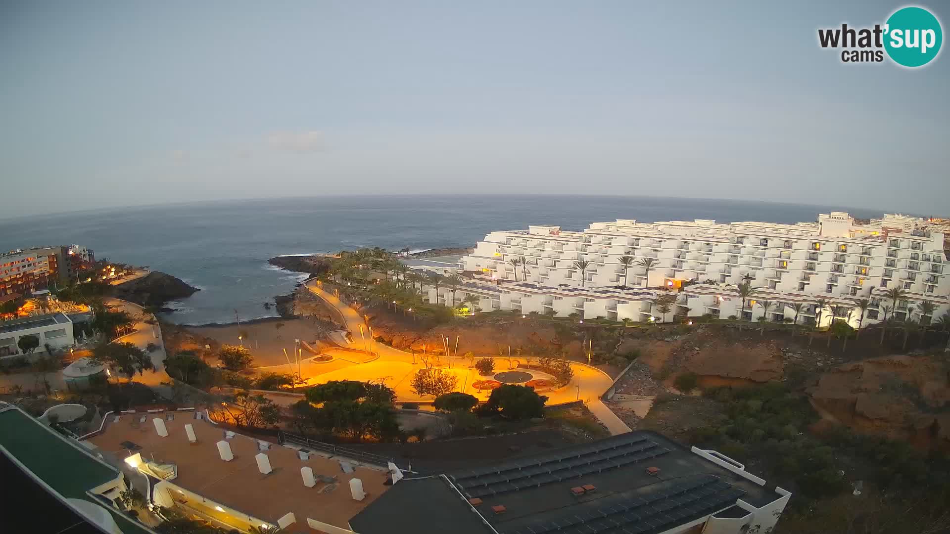 Webcam en direct Playa de Las Galgas – Playa Paraiso – île de La Gomera – Costa Adeje – Tenerife