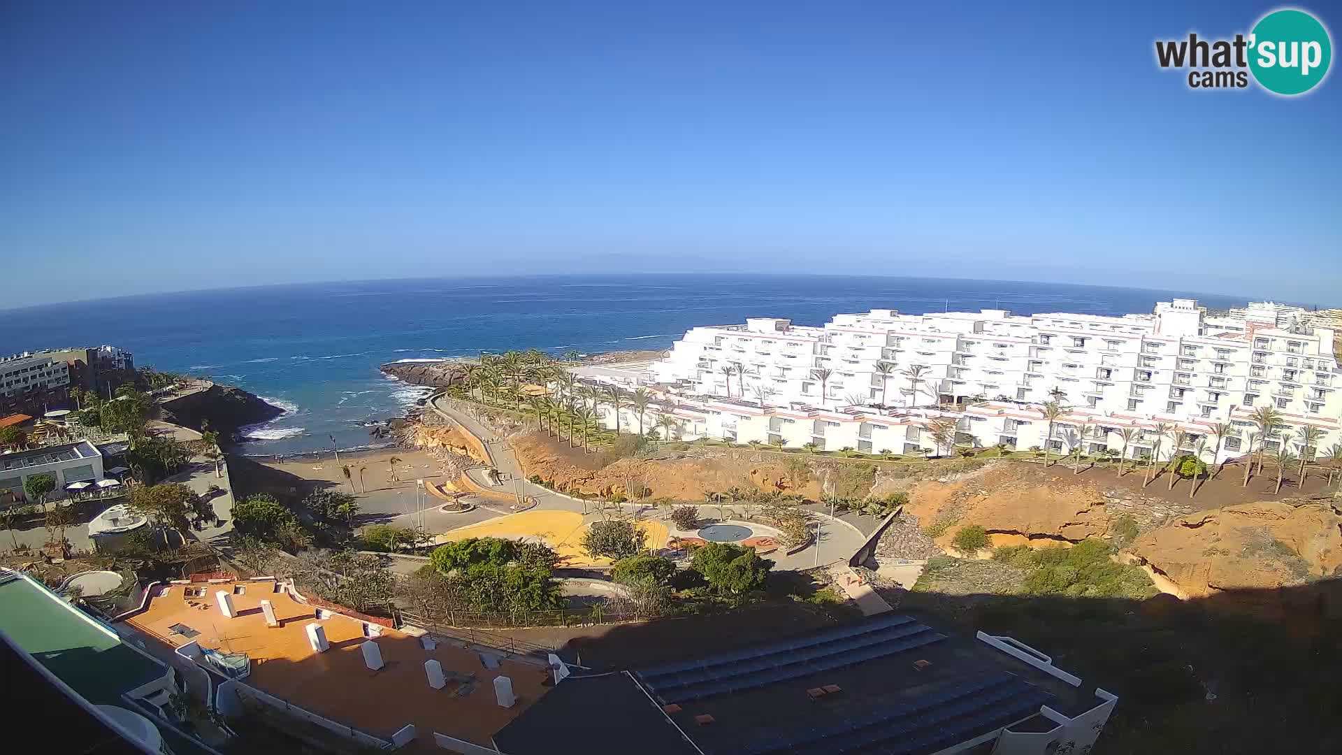 Webcam live spiaggia Las Galgas – Playa Paraiso – Isola La Gomera – Costa Adeje – Tenerife