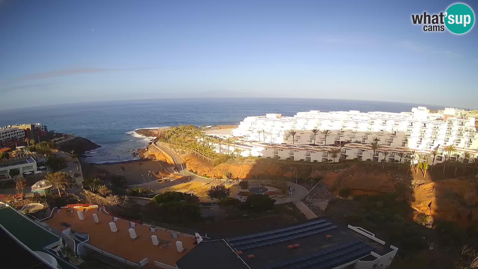 Webcam en direct Playa de Las Galgas – Playa Paraiso – île de La Gomera – Costa Adeje – Tenerife