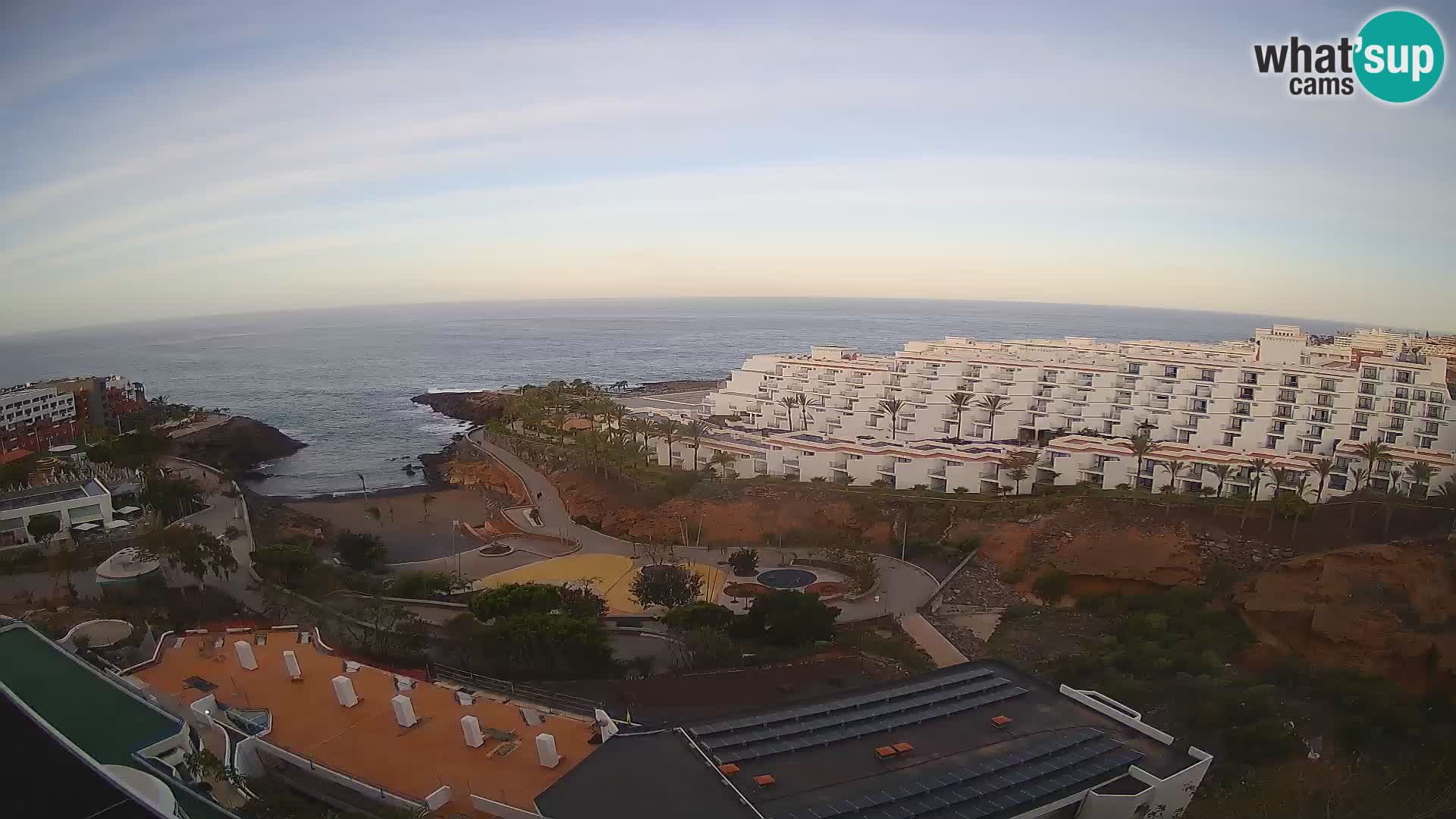 Live-Webcam Las Galgas Strand – Playa Paraiso – Insel La Gomera – Costa Adeje – Teneriffa