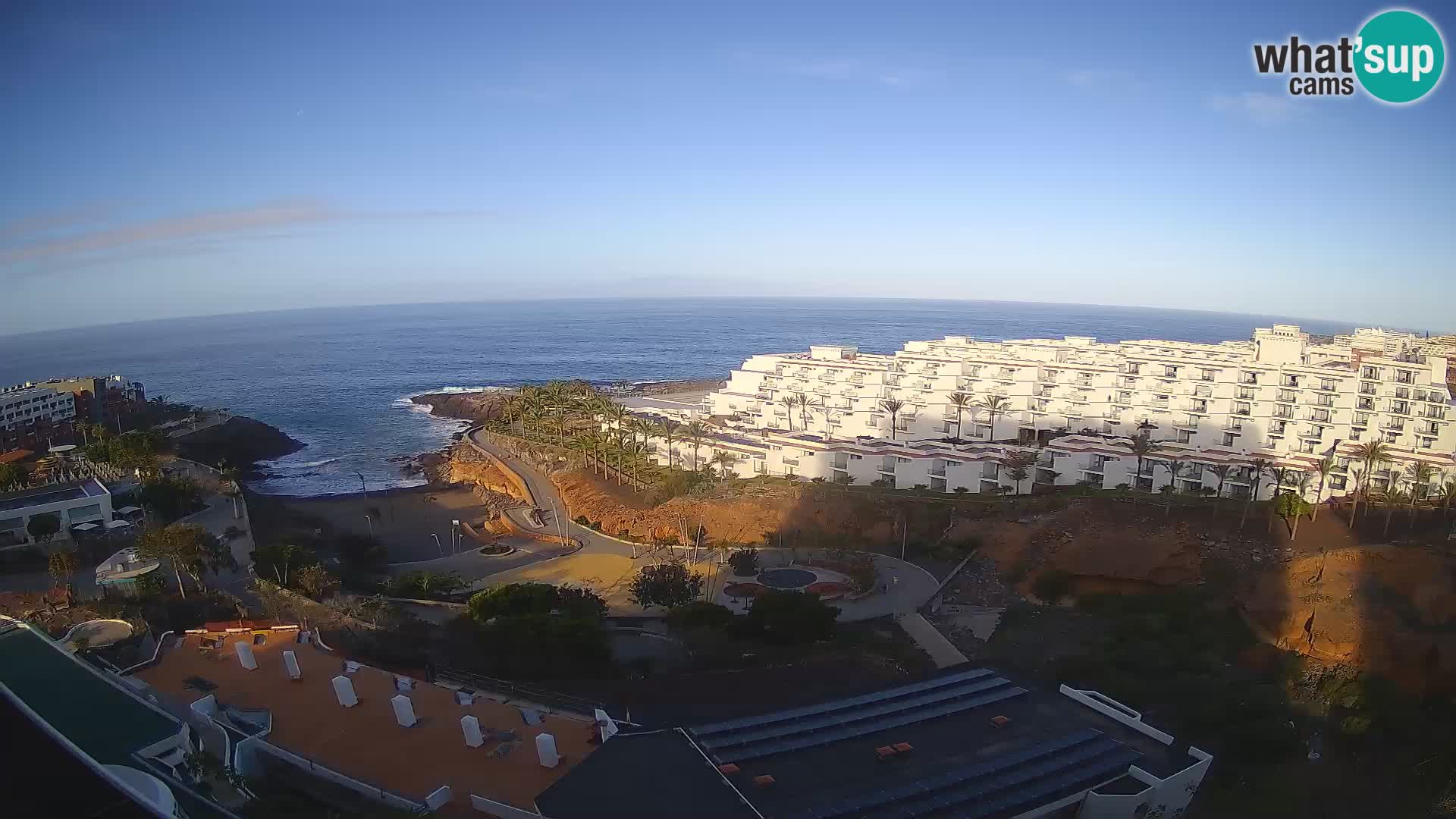 Live-Webcam Las Galgas Strand – Playa Paraiso – Insel La Gomera – Costa Adeje – Teneriffa