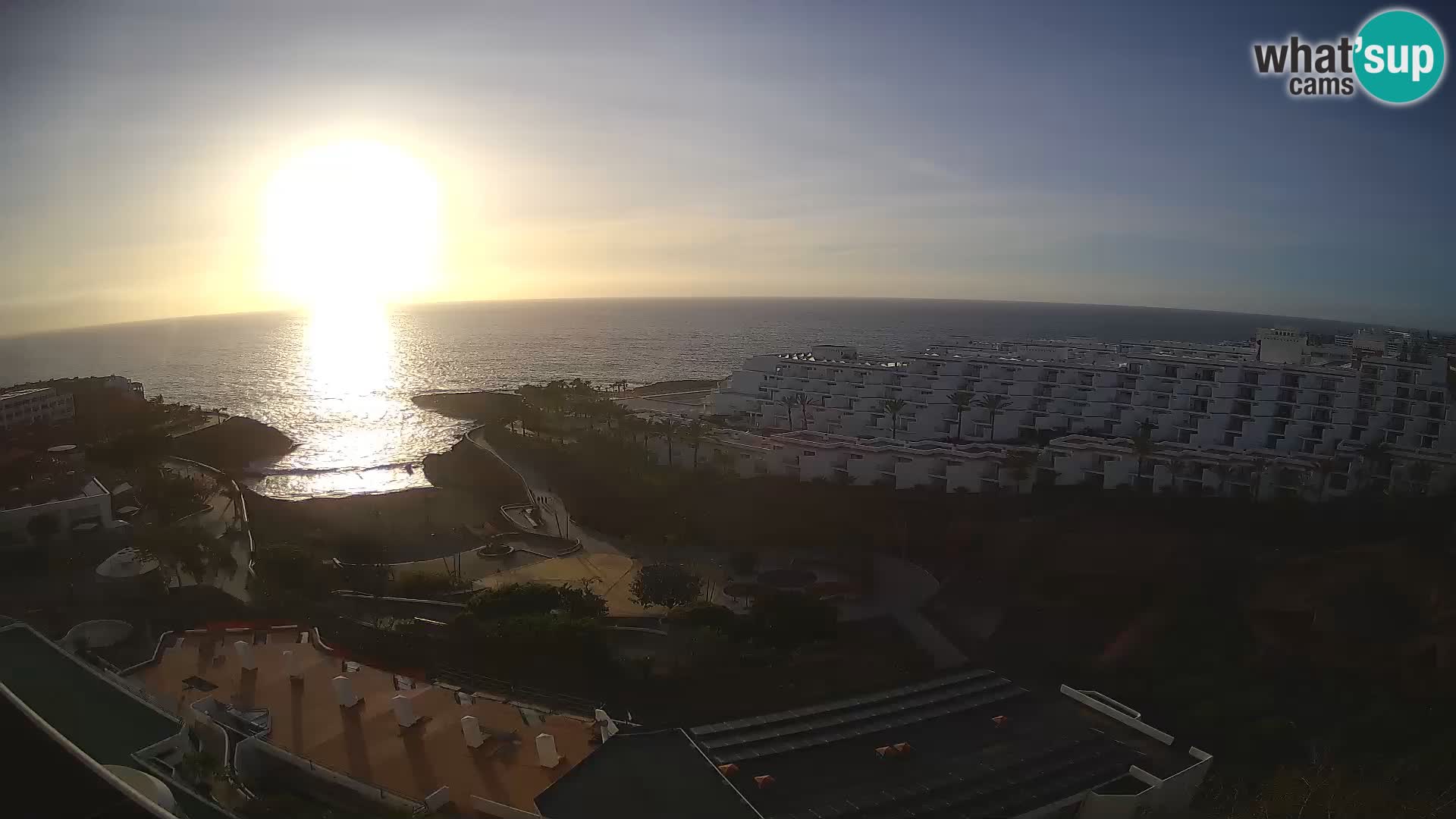 Spletna kamera v živo Las Galgas plaža – Playa Paraiso – otok La Gomera – Costa Adeje – Tenerife