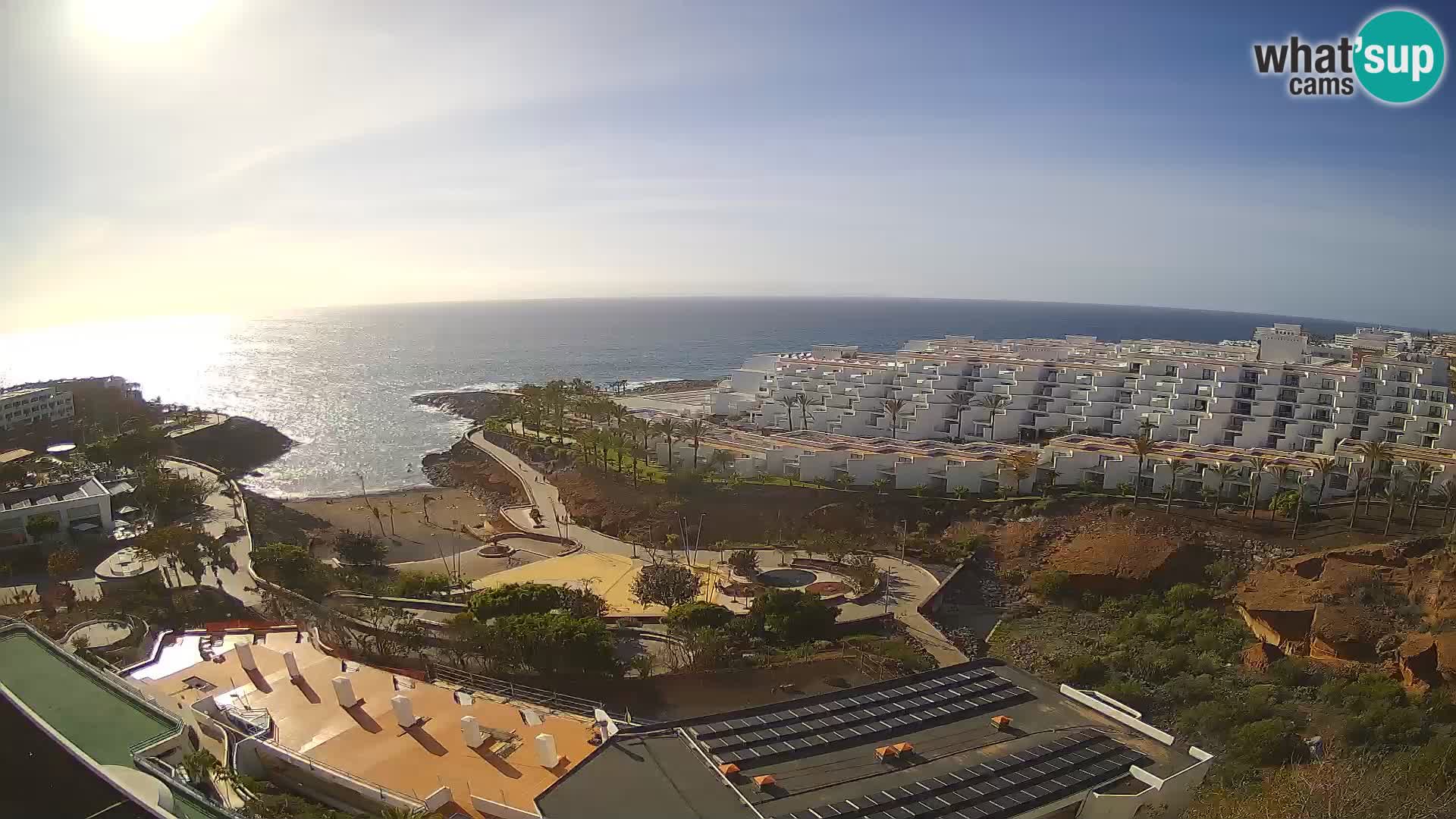 Live-Webcam Las Galgas Strand – Playa Paraiso – Insel La Gomera – Costa Adeje – Teneriffa