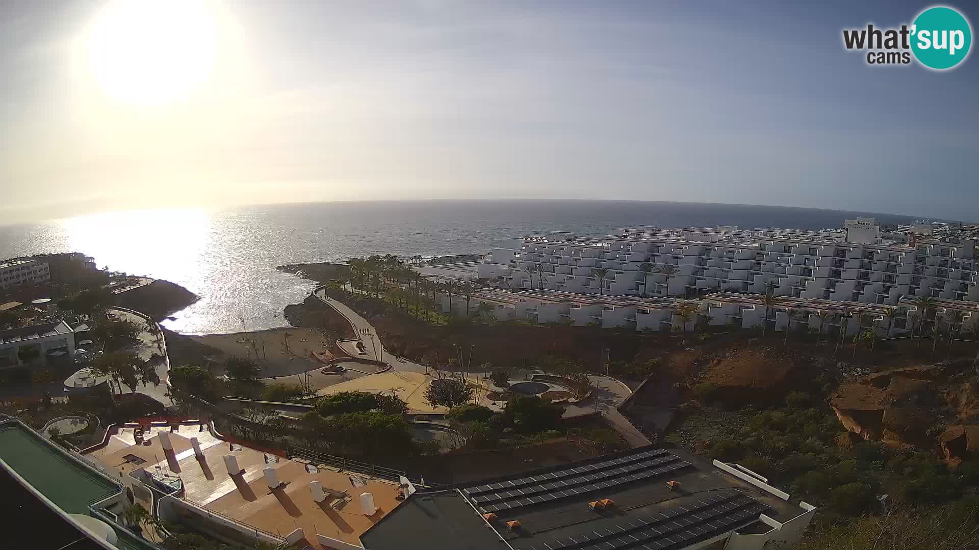 Live-Webcam Las Galgas Strand – Playa Paraiso – Insel La Gomera – Costa Adeje – Teneriffa