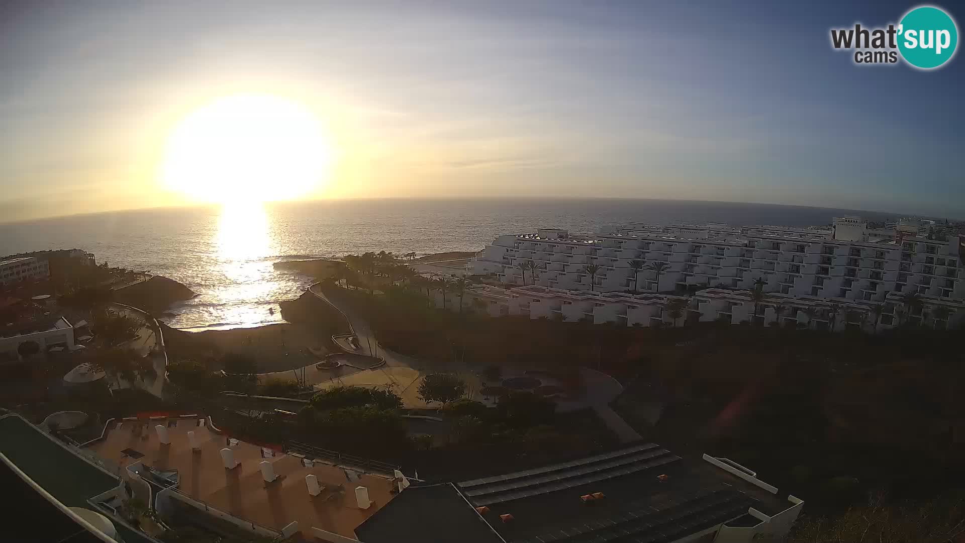 Spletna kamera v živo Las Galgas plaža – Playa Paraiso – otok La Gomera – Costa Adeje – Tenerife