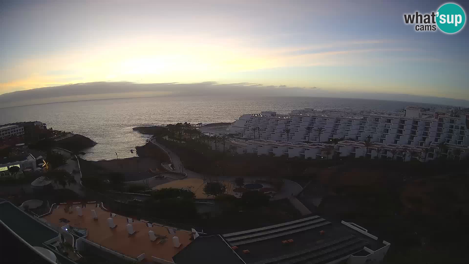 Live-Webcam Las Galgas Strand – Playa Paraiso – Insel La Gomera – Costa Adeje – Teneriffa
