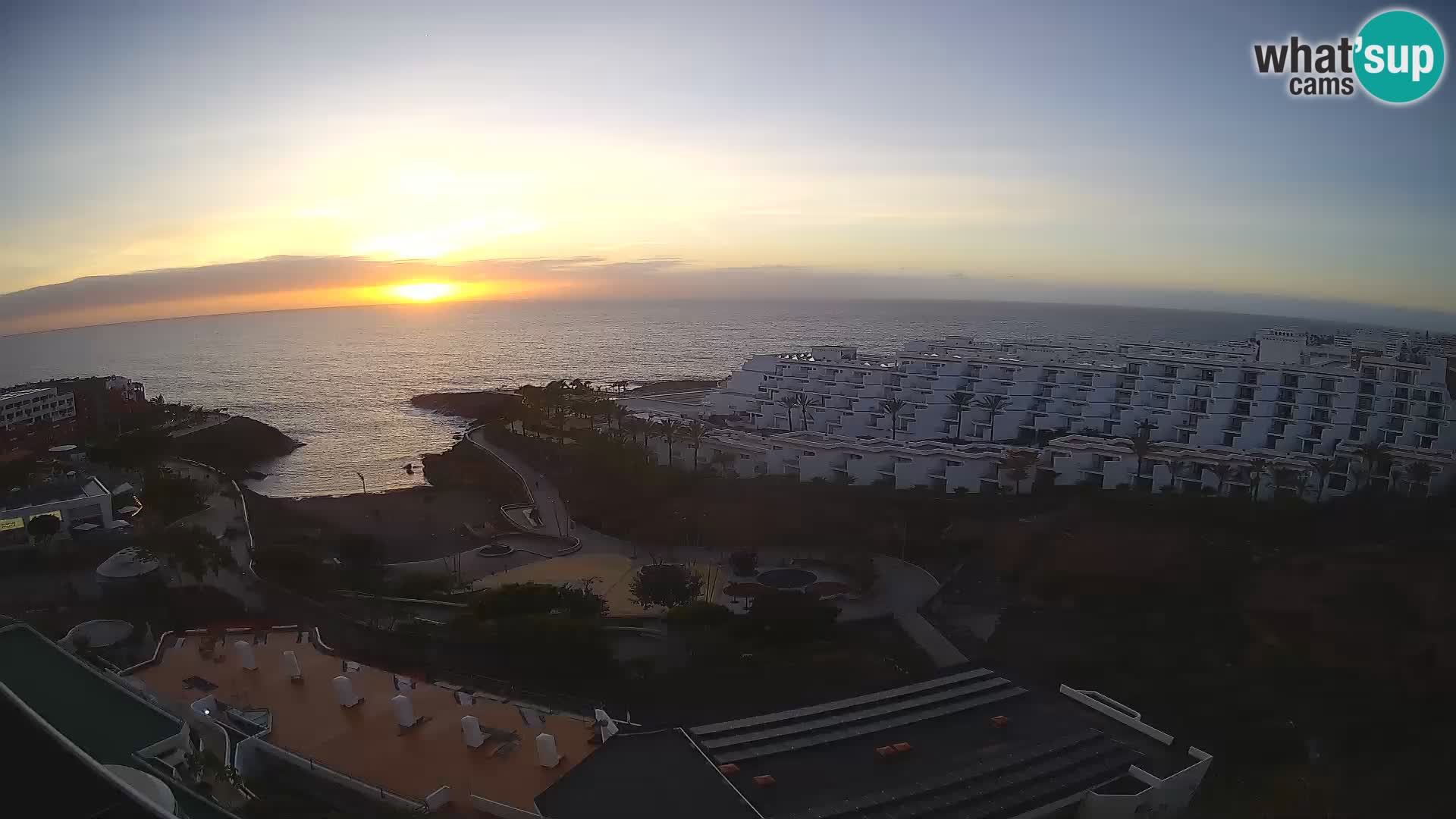 Webcam en vivo Playa de Las Galgas – Playa Paraíso – Isla de La Gomera – Costa Adeje – Tenerife