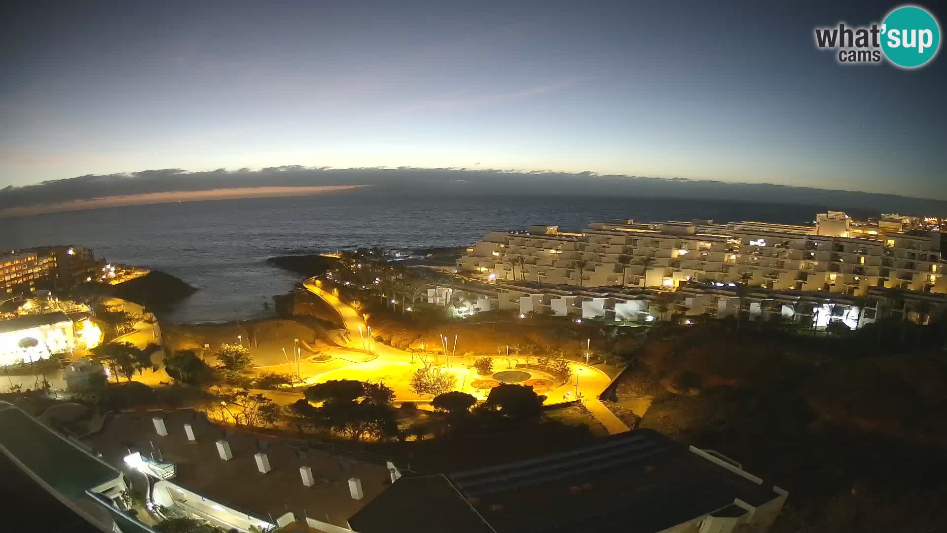 Webcam en direct Playa de Las Galgas – Playa Paraiso – île de La Gomera – Costa Adeje – Tenerife