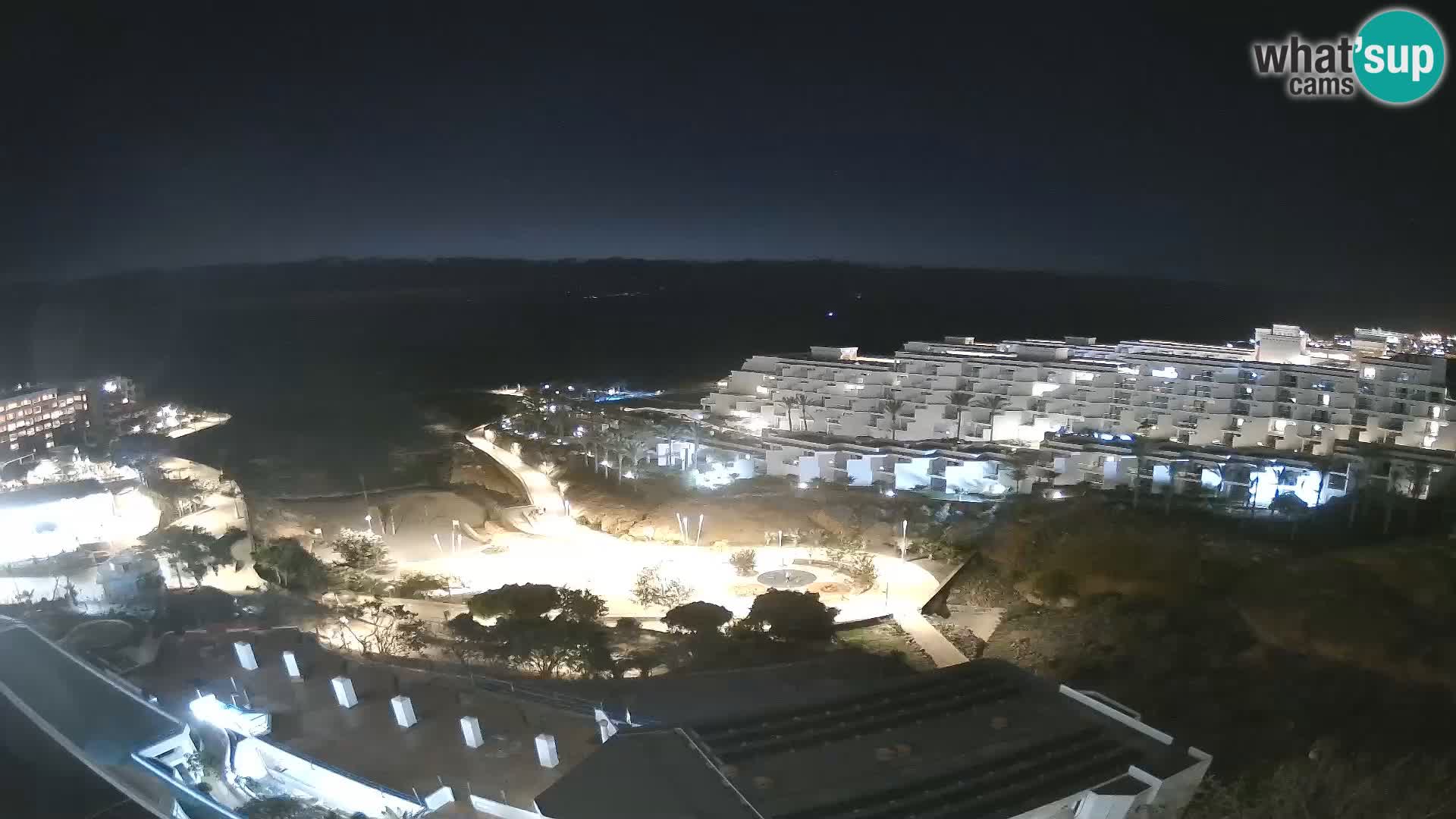 Live webcam Playa de Las Galgas – Playa Paraiso – La Gomera island – Adeje – Tenerife