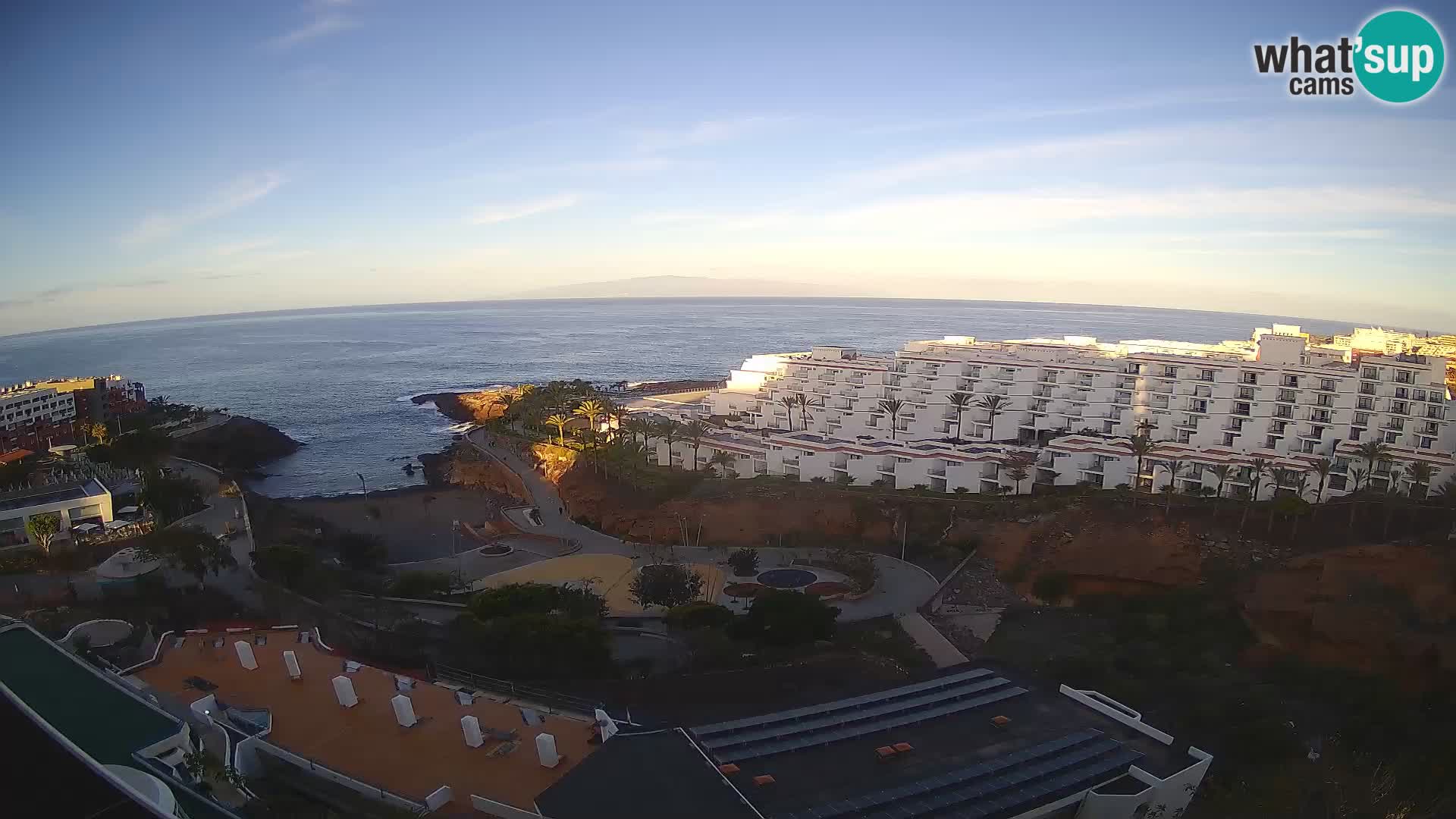 Live-Webcam Las Galgas Strand – Playa Paraiso – Insel La Gomera – Costa Adeje – Teneriffa
