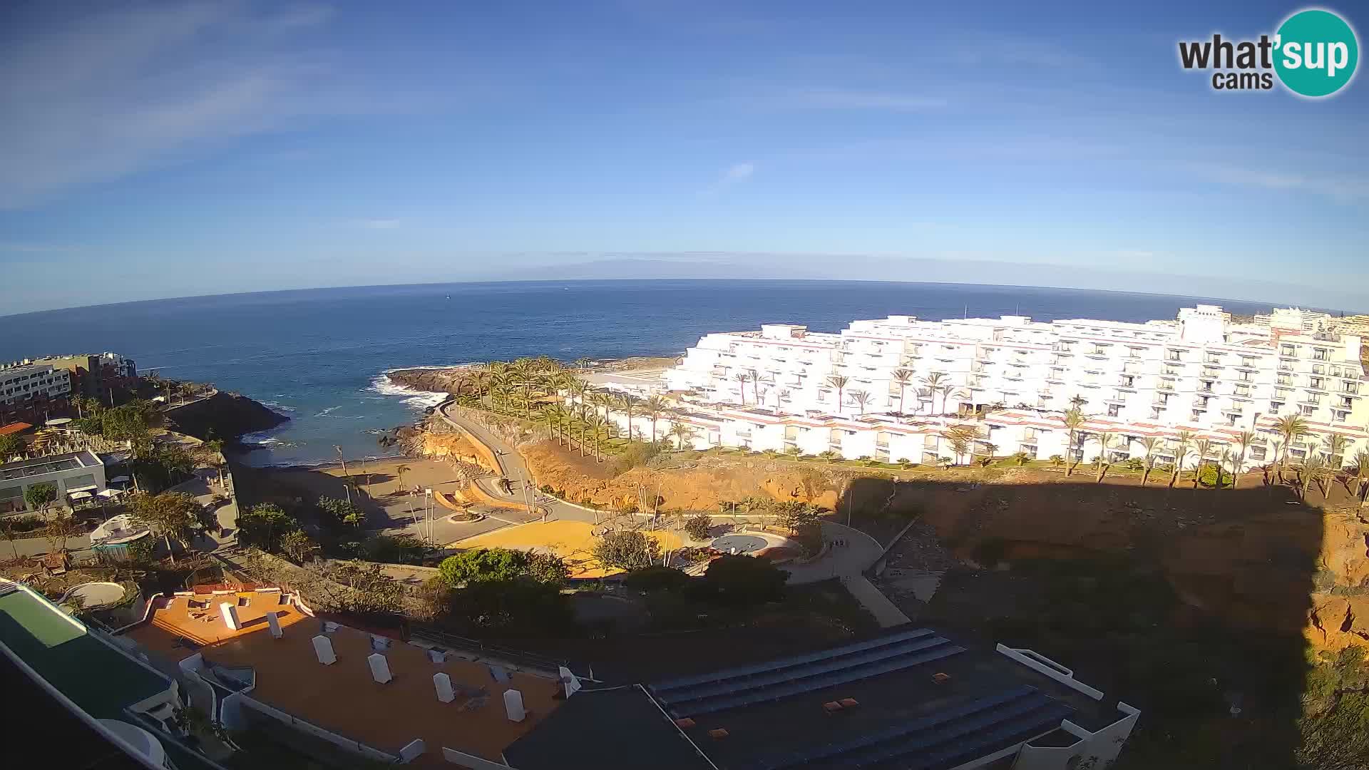 Webcam live spiaggia Las Galgas – Playa Paraiso – Isola La Gomera – Costa Adeje – Tenerife