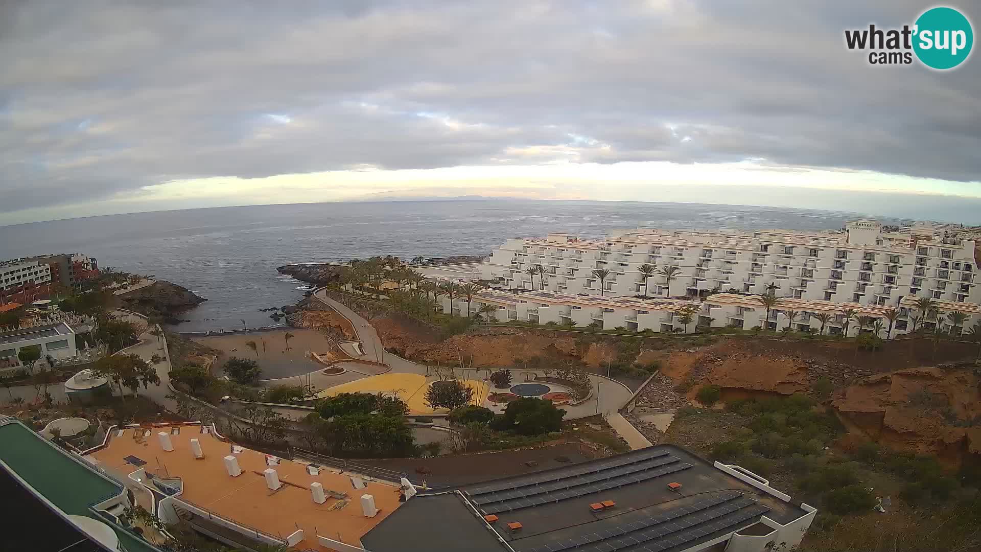 Webcam live spiaggia Las Galgas – Playa Paraiso – Isola La Gomera – Costa Adeje – Tenerife