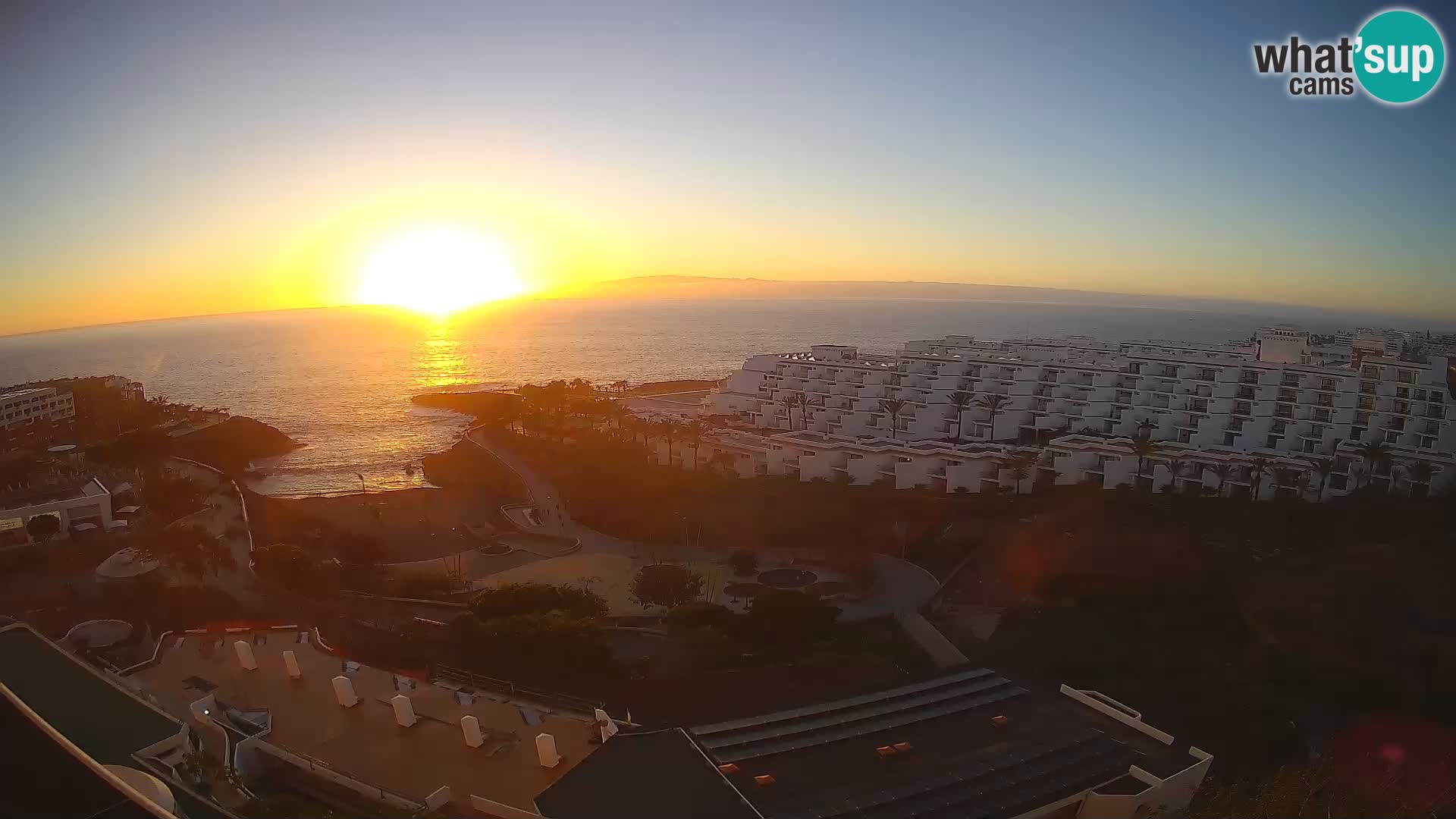 Webcam en direct Playa de Las Galgas – Playa Paraiso – île de La Gomera – Costa Adeje – Tenerife