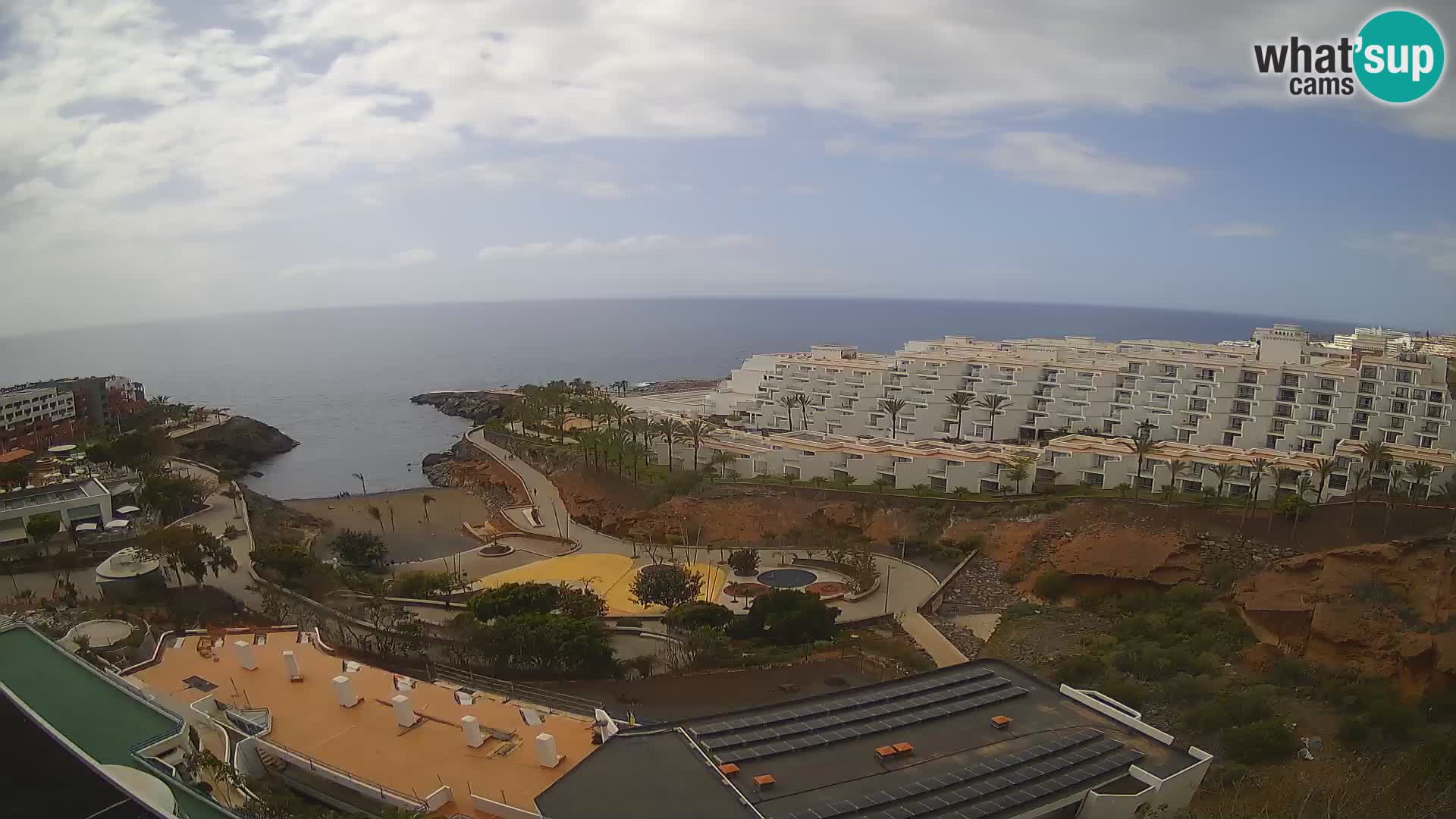 Webcam en direct Playa de Las Galgas – Playa Paraiso – île de La Gomera – Costa Adeje – Tenerife
