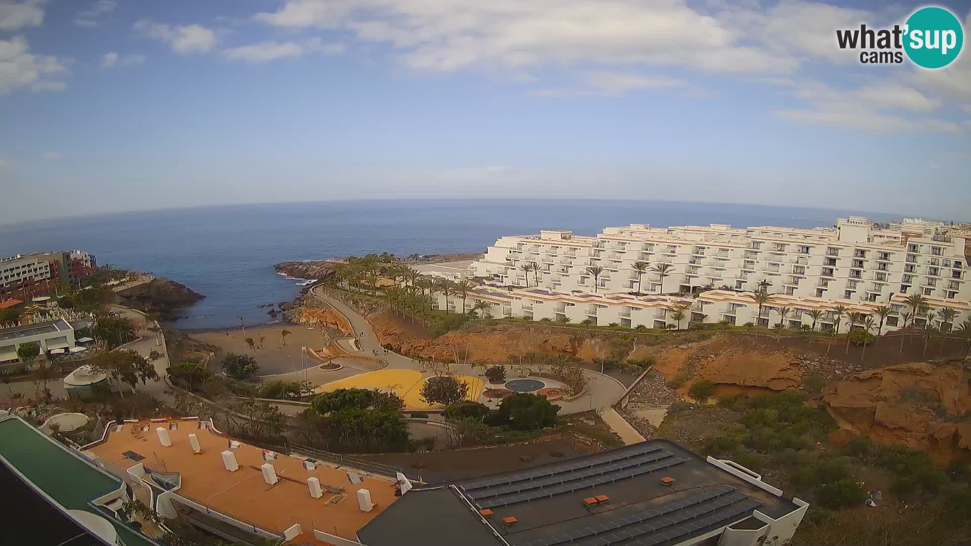 Web kamera uživo Playa de Las Galgas – Playa Paraiso – otok La Gomera – Costa Adeje – Tenerife