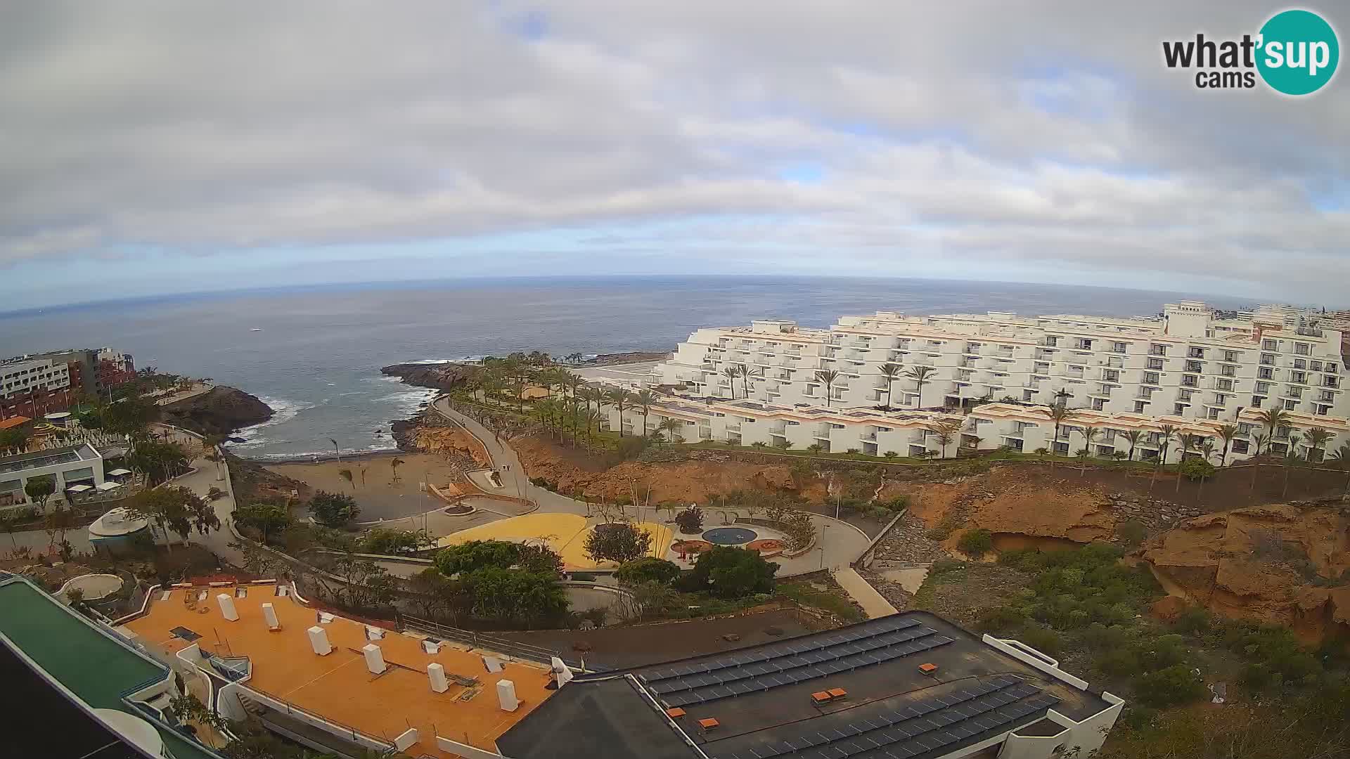 Webcam en vivo Playa de Las Galgas – Playa Paraíso – Isla de La Gomera – Costa Adeje – Tenerife