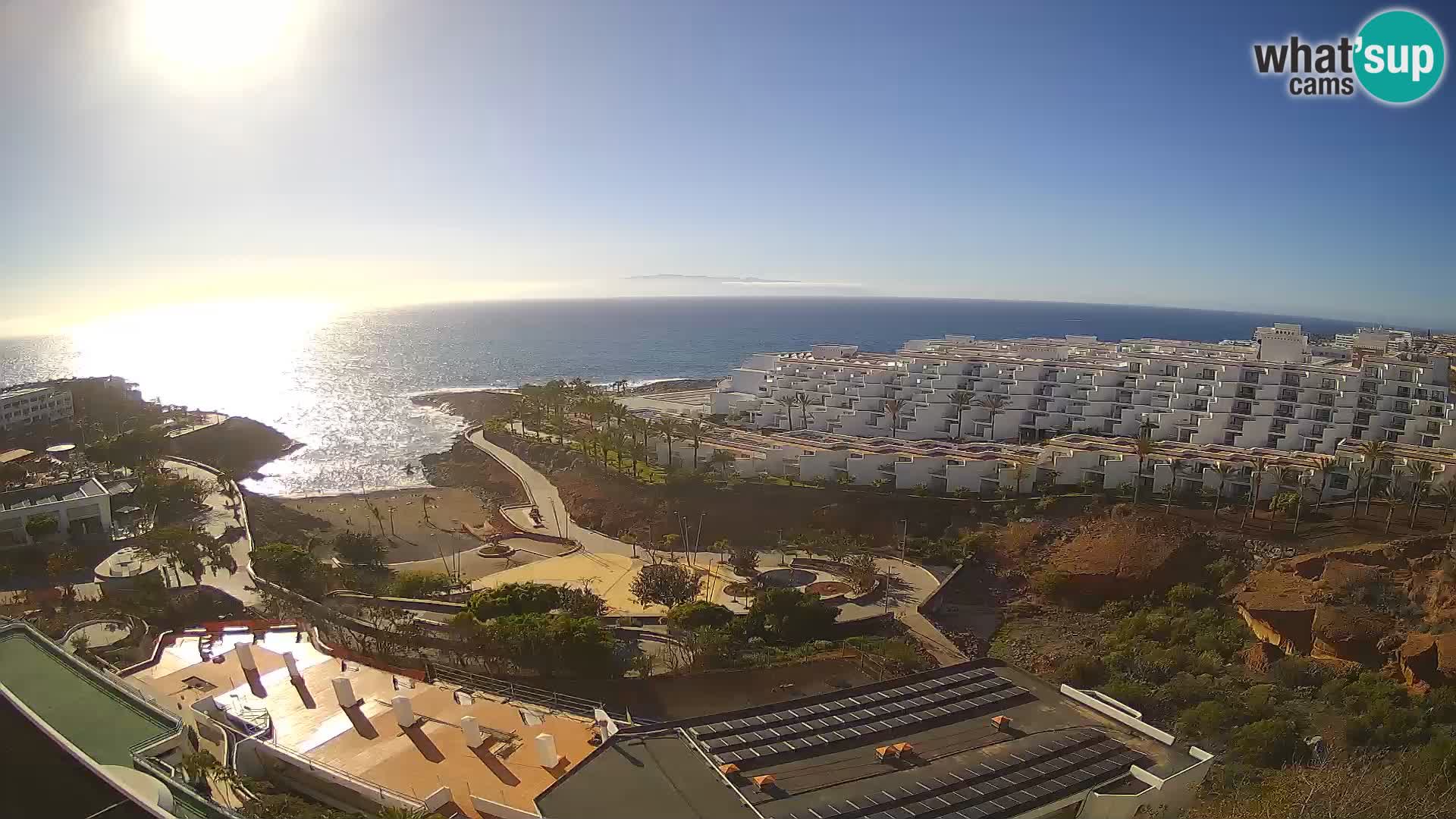 Webcam en direct Playa de Las Galgas – Playa Paraiso – île de La Gomera – Costa Adeje – Tenerife