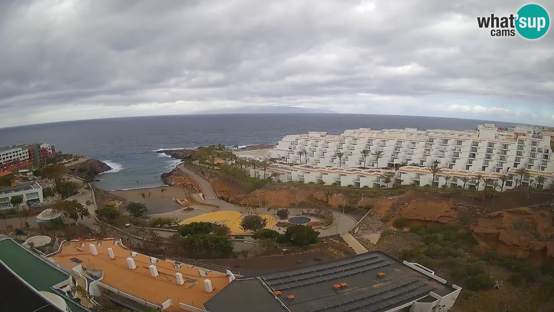 Webcam en direct Playa de Las Galgas – Playa Paraiso – île de La Gomera – Costa Adeje – Tenerife