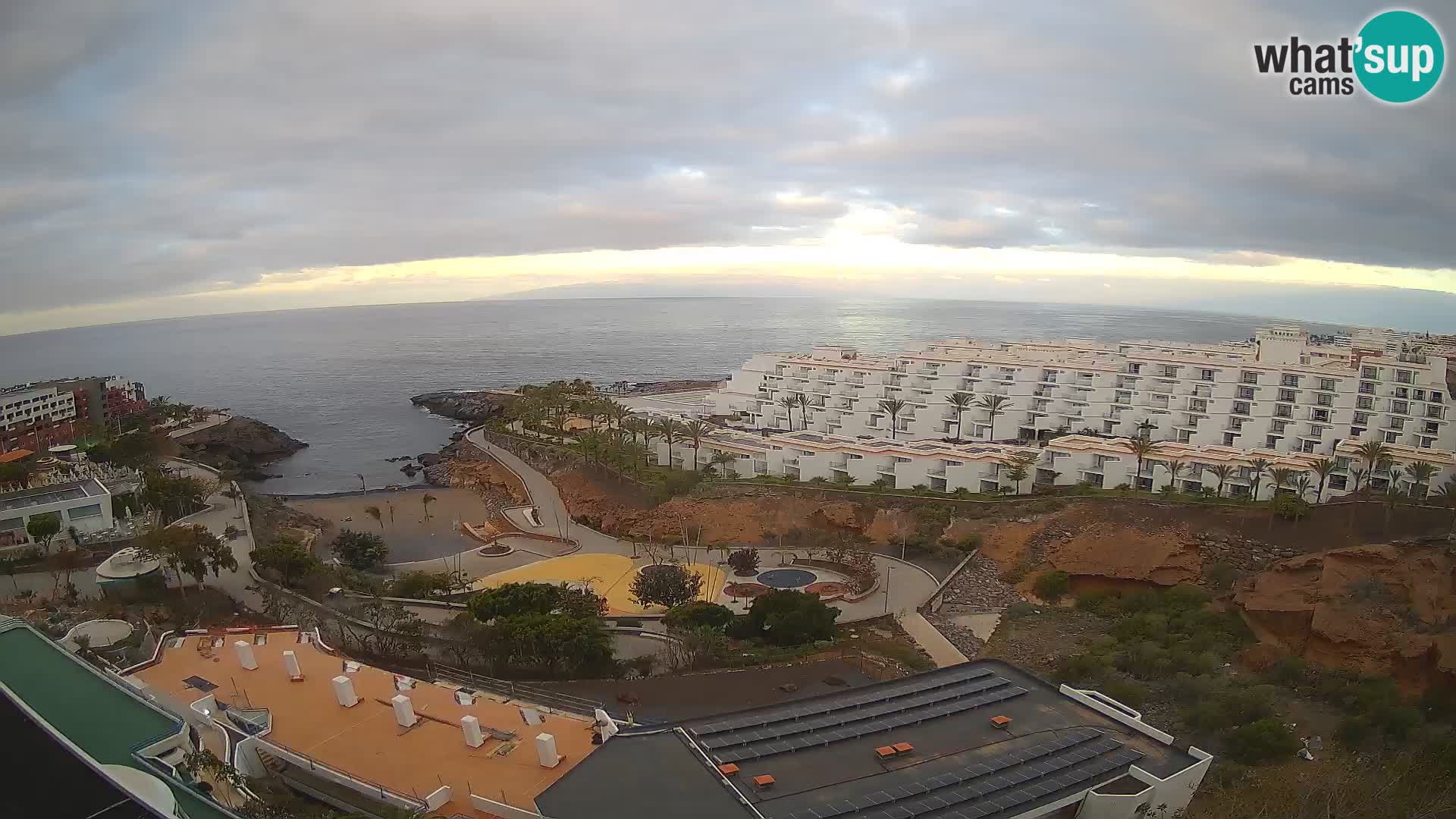 Webcam live spiaggia Las Galgas – Playa Paraiso – Isola La Gomera – Costa Adeje – Tenerife