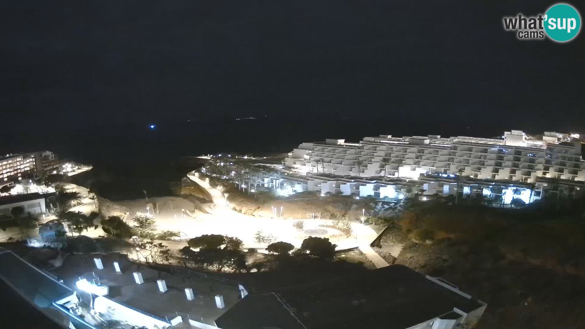 Live webcam Playa de Las Galgas – Playa Paraiso – La Gomera island – Adeje – Tenerife