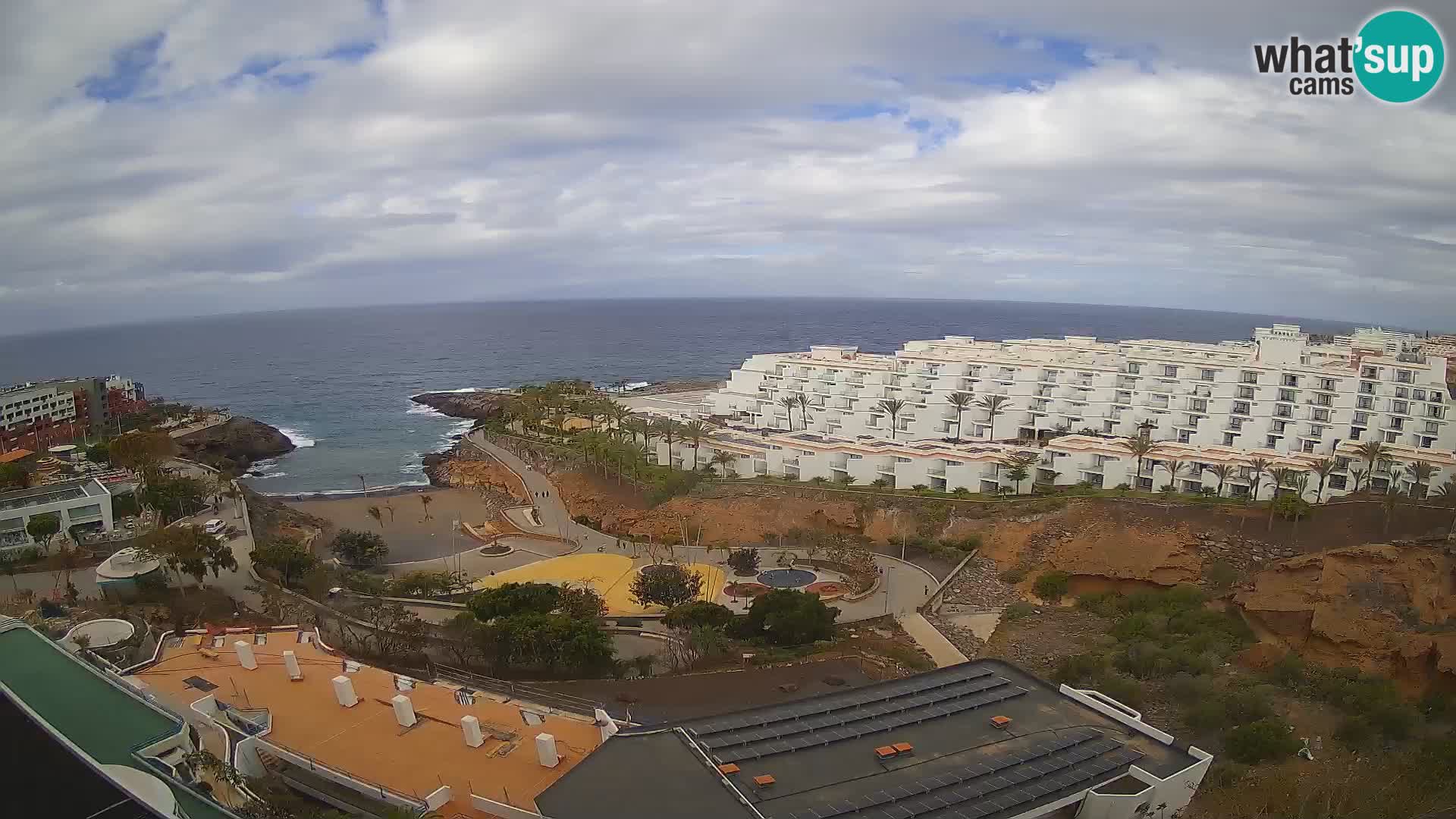 Live-Webcam Las Galgas Strand – Playa Paraiso – Insel La Gomera – Costa Adeje – Teneriffa