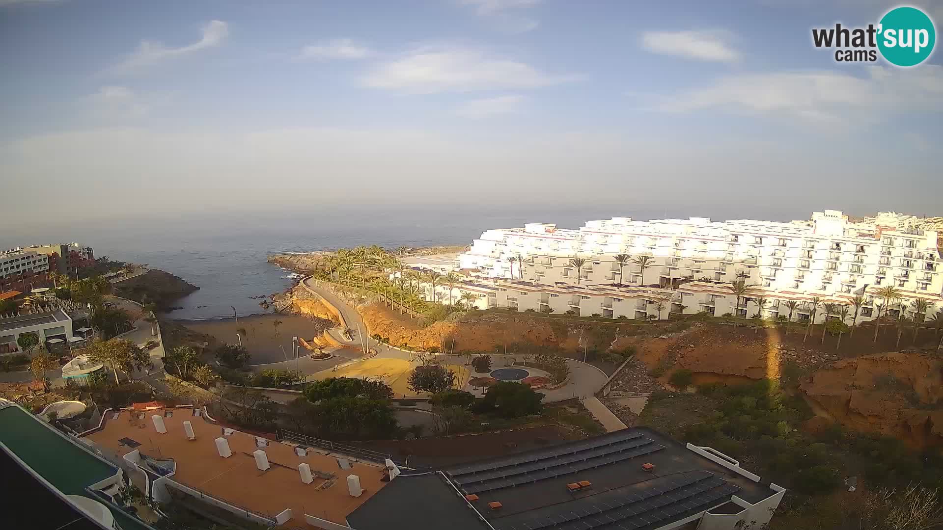 Live-Webcam Las Galgas Strand – Playa Paraiso – Insel La Gomera – Costa Adeje – Teneriffa