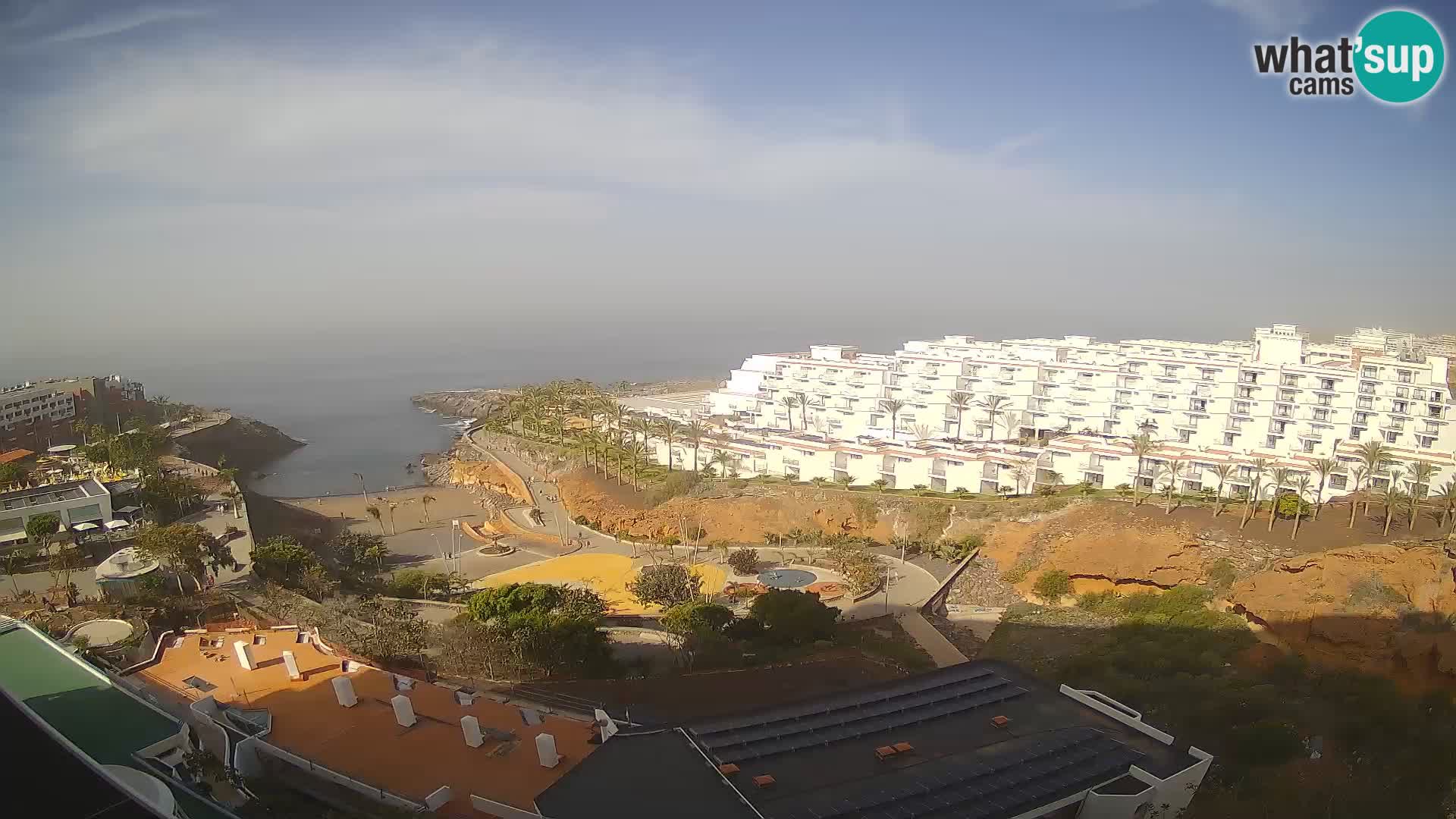 Live-Webcam Las Galgas Strand – Playa Paraiso – Insel La Gomera – Costa Adeje – Teneriffa