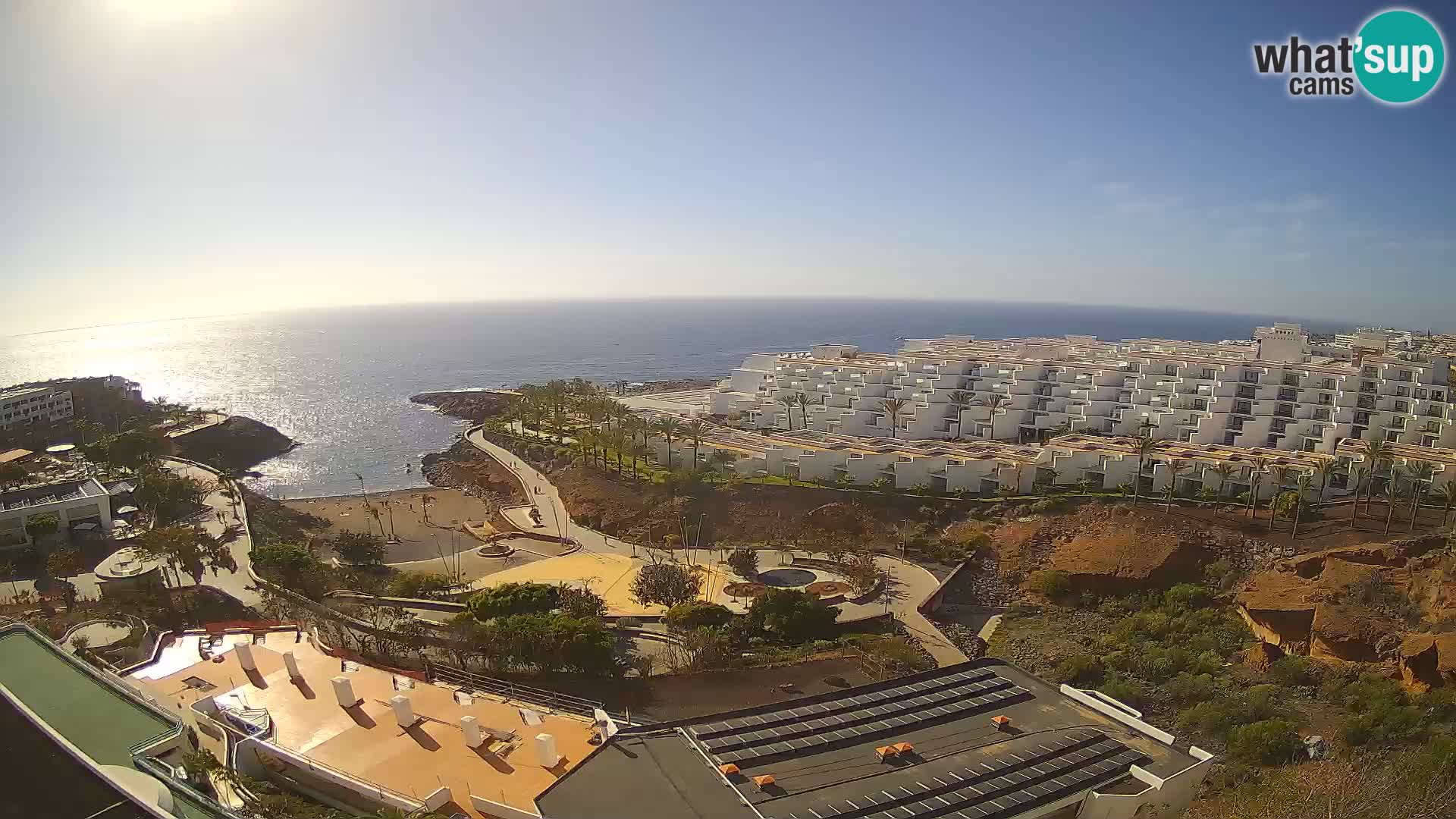 Webcam live spiaggia Las Galgas – Playa Paraiso – Isola La Gomera – Costa Adeje – Tenerife