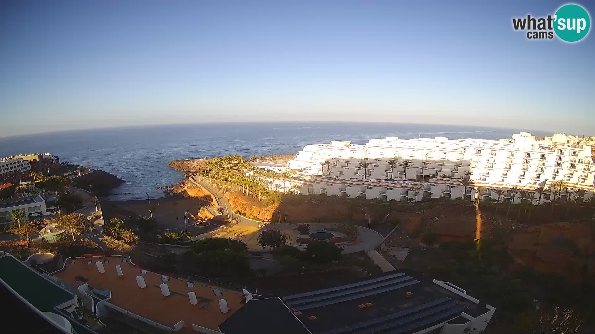 Webcam live spiaggia Las Galgas – Playa Paraiso – Isola La Gomera – Costa Adeje – Tenerife