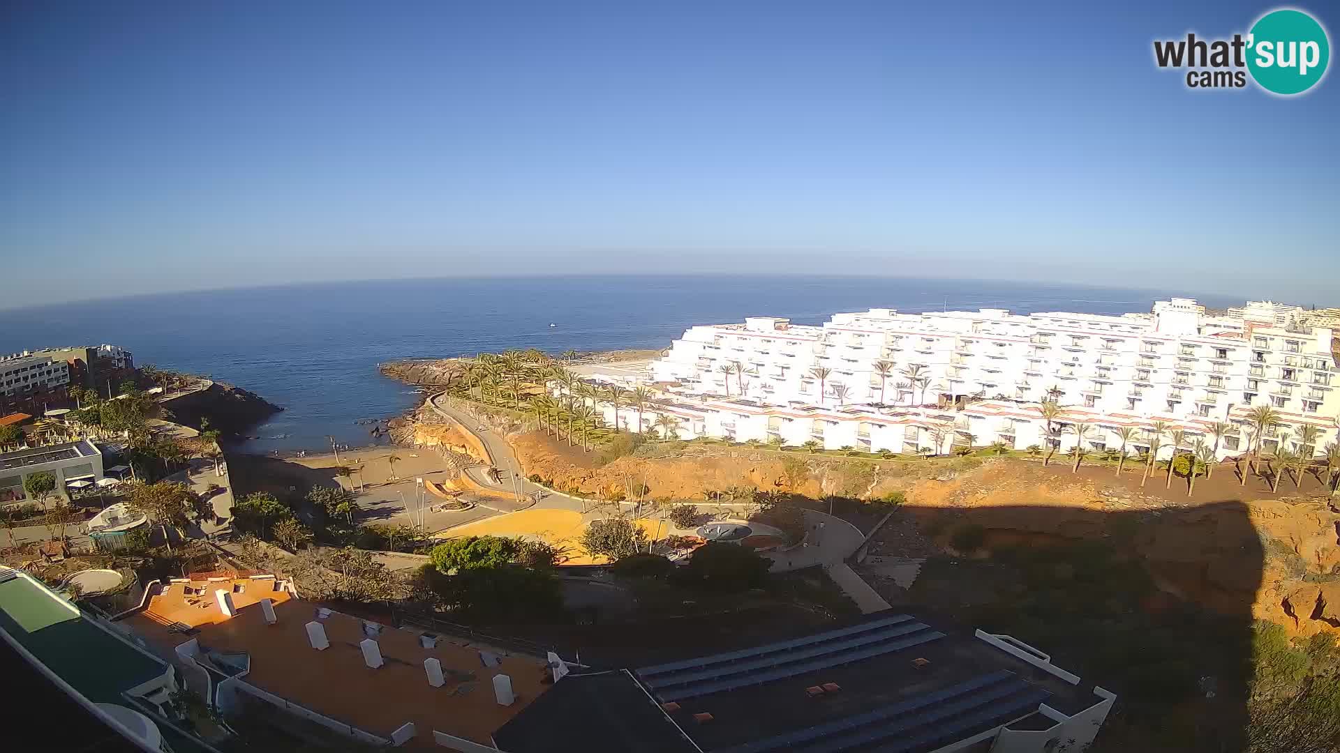 Webcam live spiaggia Las Galgas – Playa Paraiso – Isola La Gomera – Costa Adeje – Tenerife