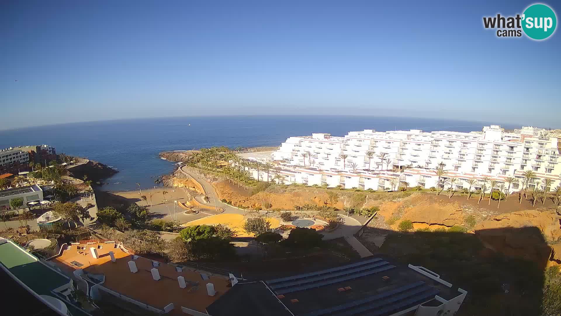 Webcam live spiaggia Las Galgas – Playa Paraiso – Isola La Gomera – Costa Adeje – Tenerife