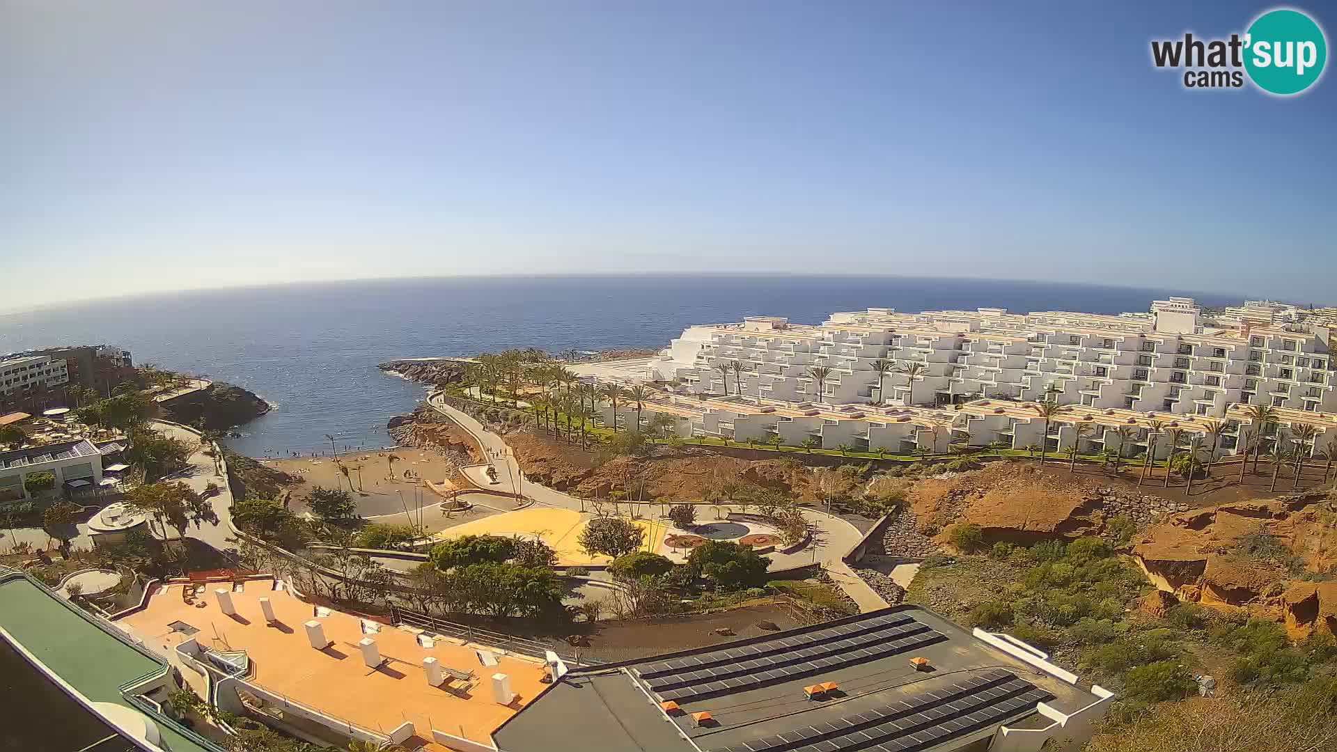 Webcam live spiaggia Las Galgas – Playa Paraiso – Isola La Gomera – Costa Adeje – Tenerife