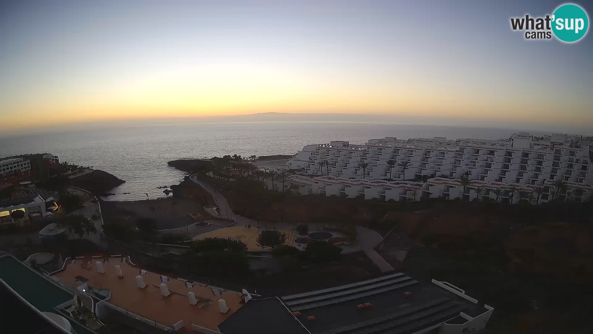 Webcam live spiaggia Las Galgas – Playa Paraiso – Isola La Gomera – Costa Adeje – Tenerife