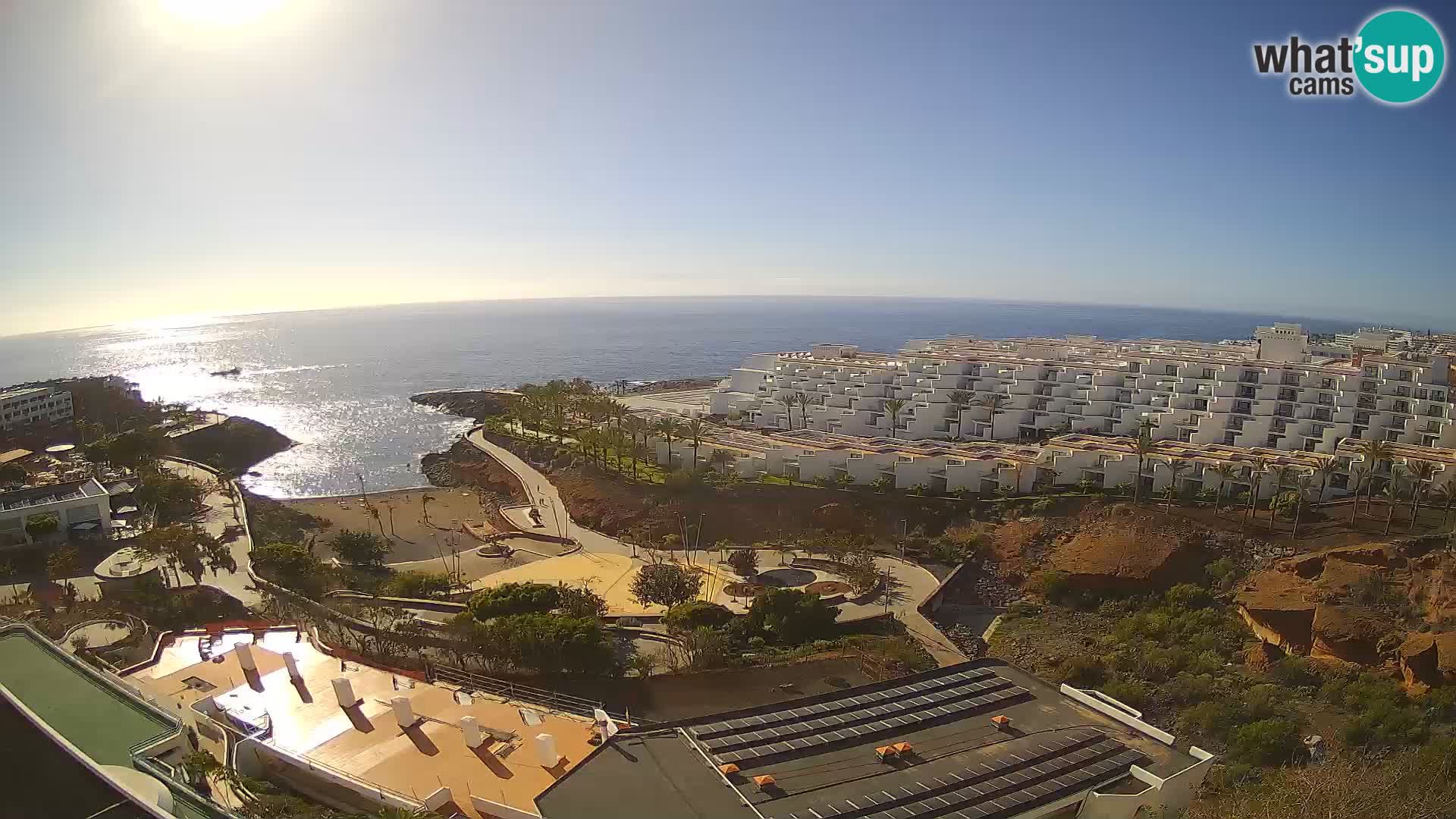 Live-Webcam Las Galgas Strand – Playa Paraiso – Insel La Gomera – Costa Adeje – Teneriffa