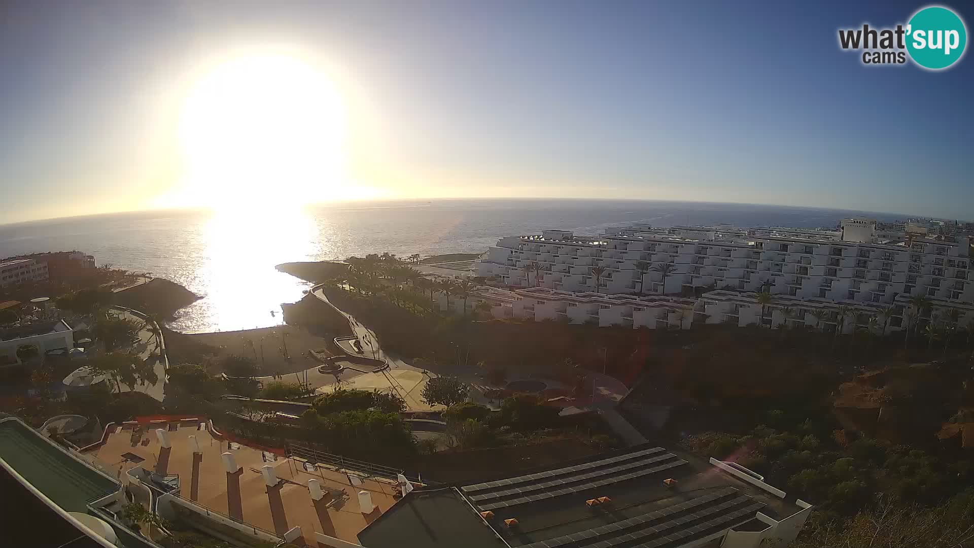Live-Webcam Las Galgas Strand – Playa Paraiso – Insel La Gomera – Costa Adeje – Teneriffa