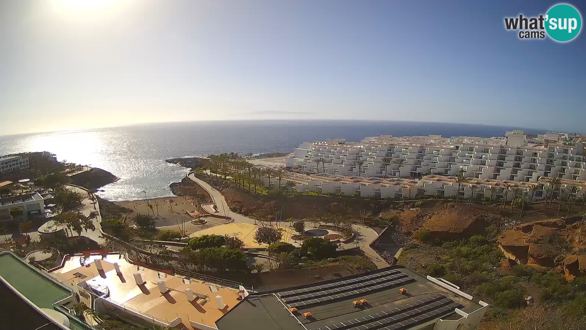 Live-Webcam Las Galgas Strand – Playa Paraiso – Insel La Gomera – Costa Adeje – Teneriffa