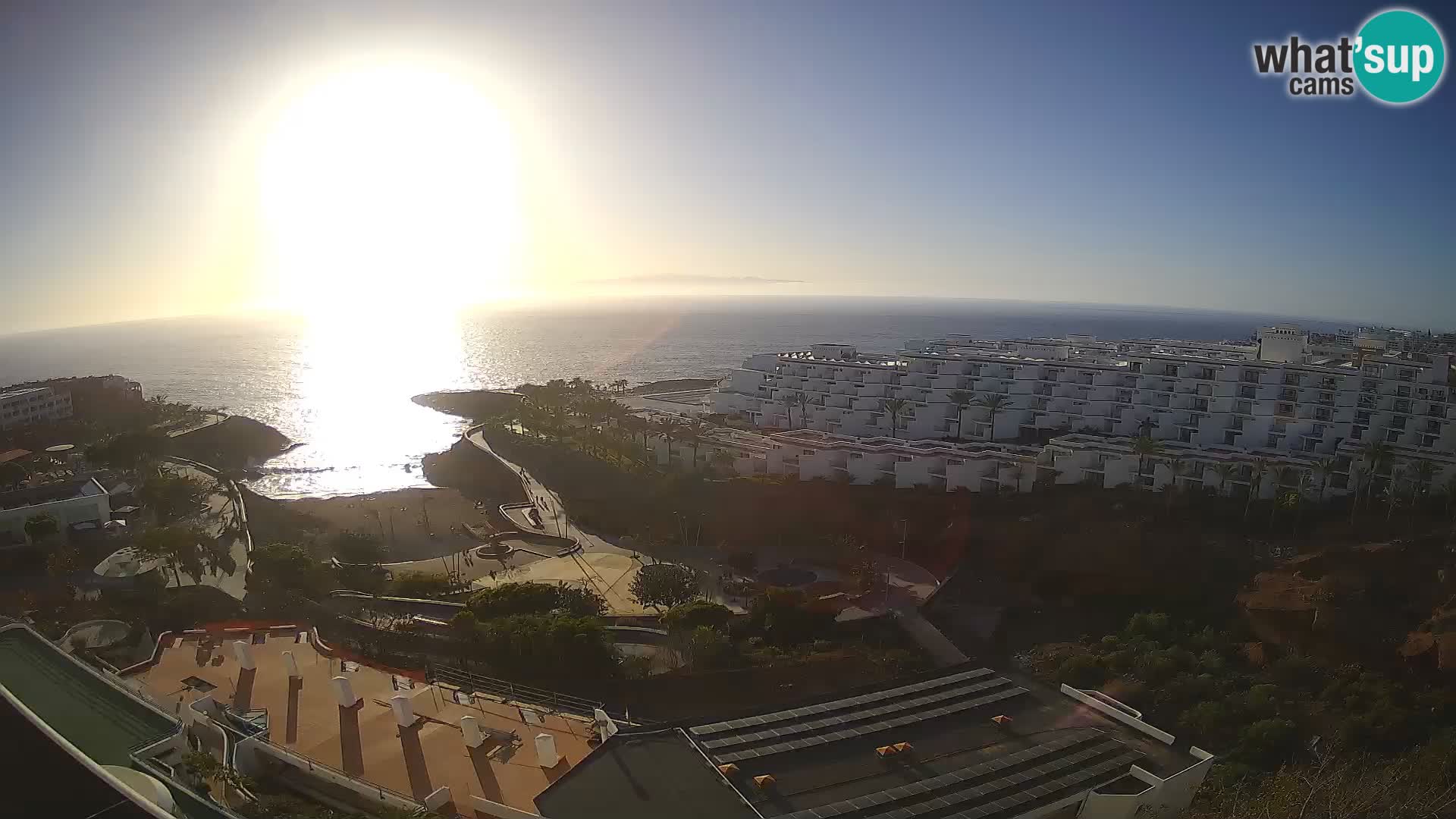 Live-Webcam Las Galgas Strand – Playa Paraiso – Insel La Gomera – Costa Adeje – Teneriffa