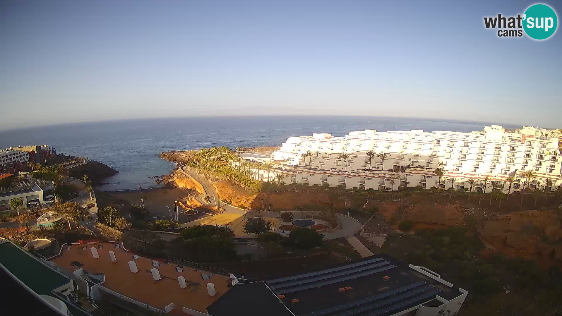 Webcam en vivo Playa de Las Galgas – Playa Paraíso – Isla de La Gomera – Costa Adeje – Tenerife
