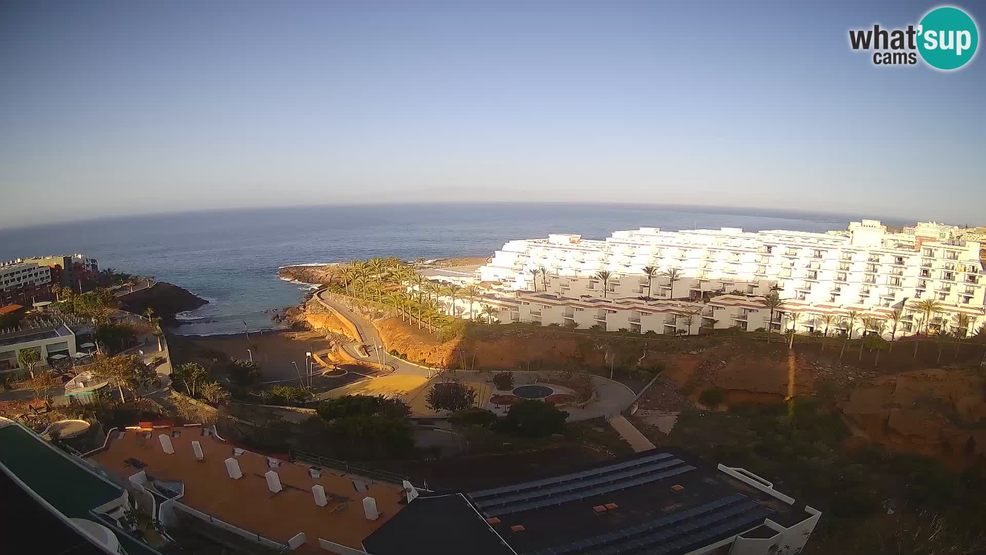 Webcam live spiaggia Las Galgas – Playa Paraiso – Isola La Gomera – Costa Adeje – Tenerife