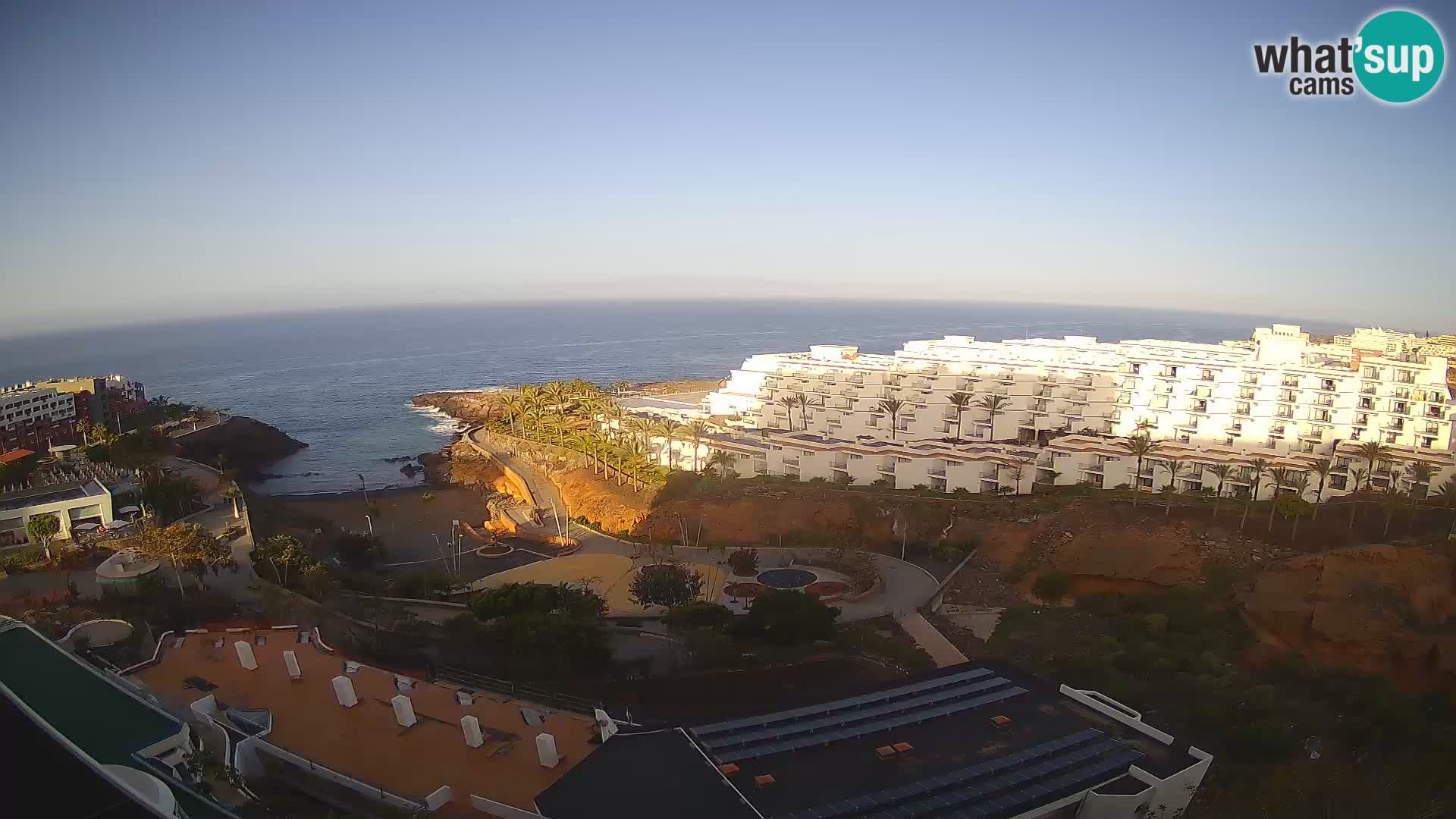 Webcam live spiaggia Las Galgas – Playa Paraiso – Isola La Gomera – Costa Adeje – Tenerife
