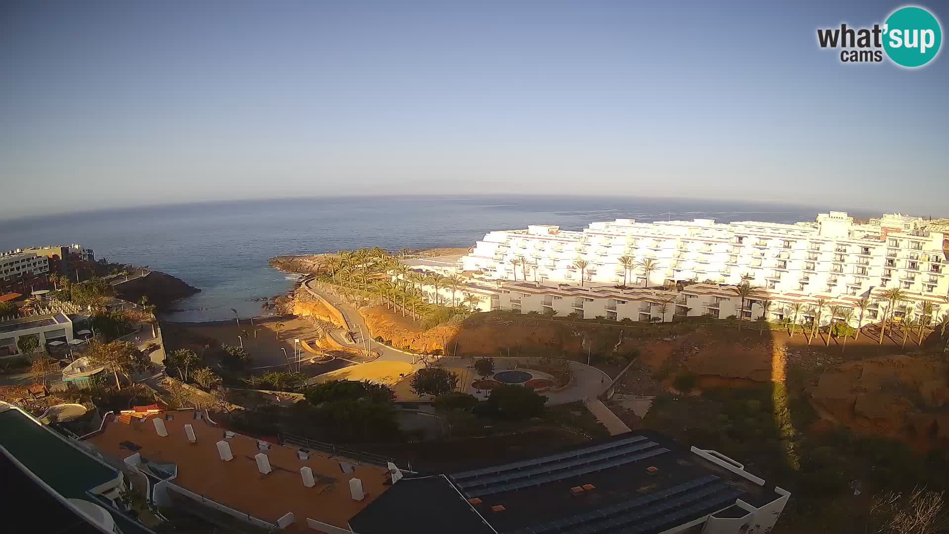 Web kamera uživo Playa de Las Galgas – Playa Paraiso – otok La Gomera – Costa Adeje – Tenerife