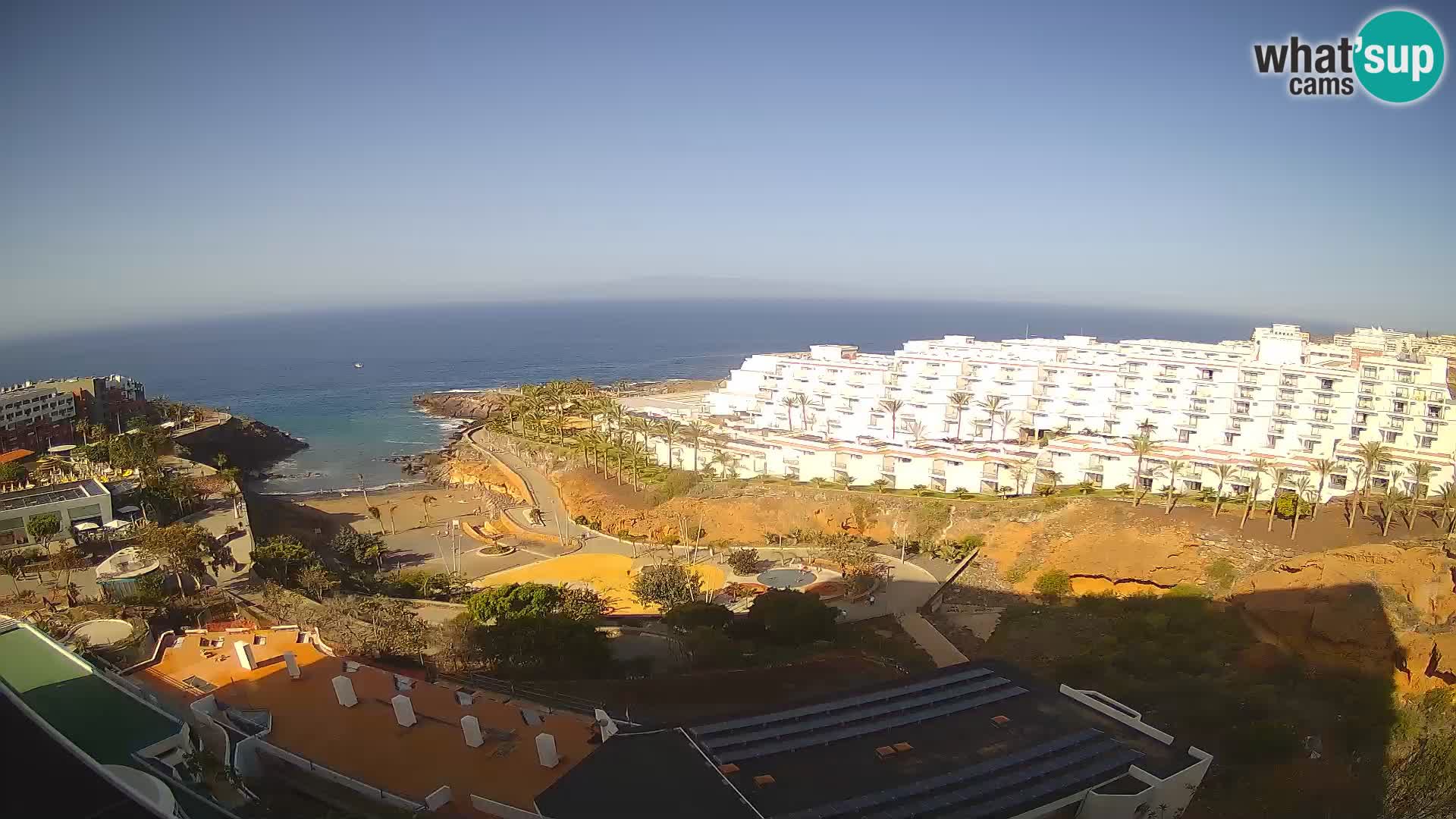 Webcam en direct Playa de Las Galgas – Playa Paraiso – île de La Gomera – Costa Adeje – Tenerife