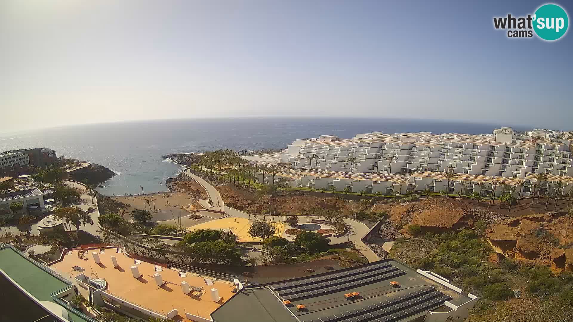 Webcam en direct Playa de Las Galgas – Playa Paraiso – île de La Gomera – Costa Adeje – Tenerife