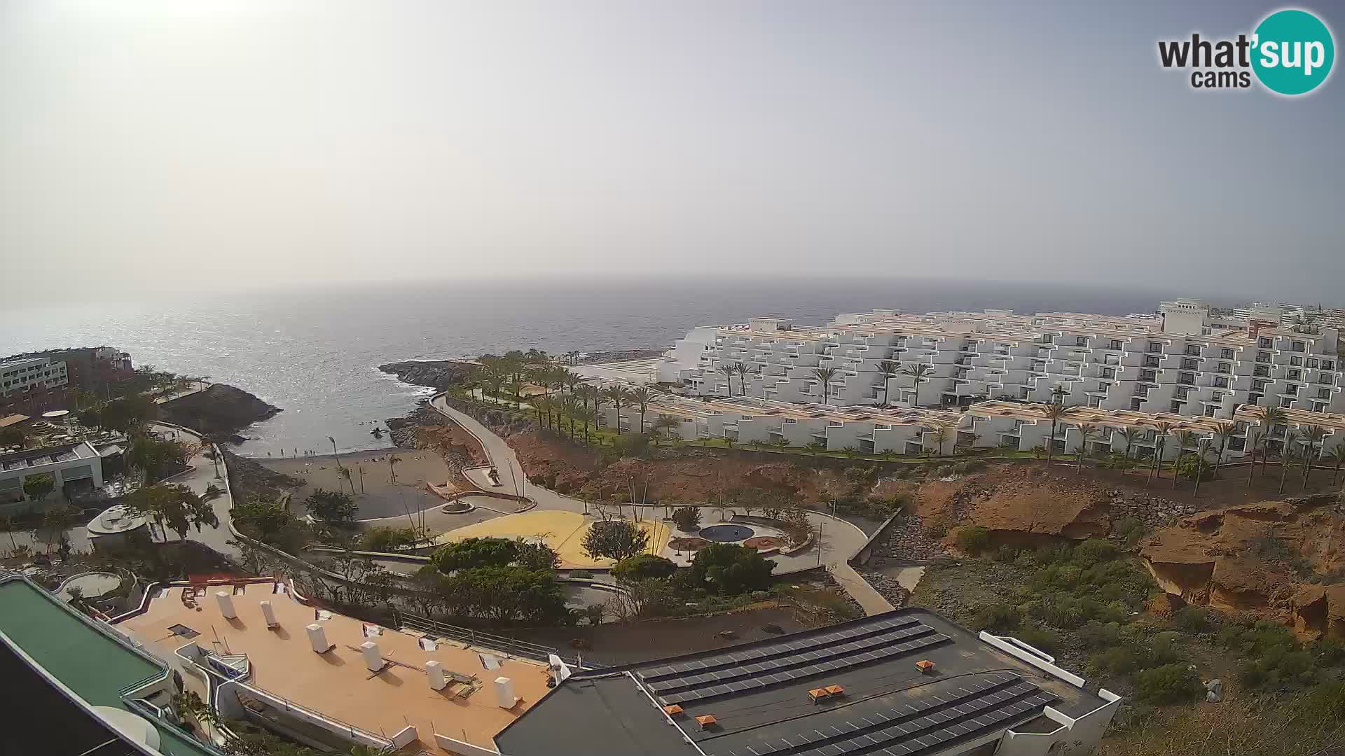 Live-Webcam Las Galgas Strand – Playa Paraiso – Insel La Gomera – Costa Adeje – Teneriffa