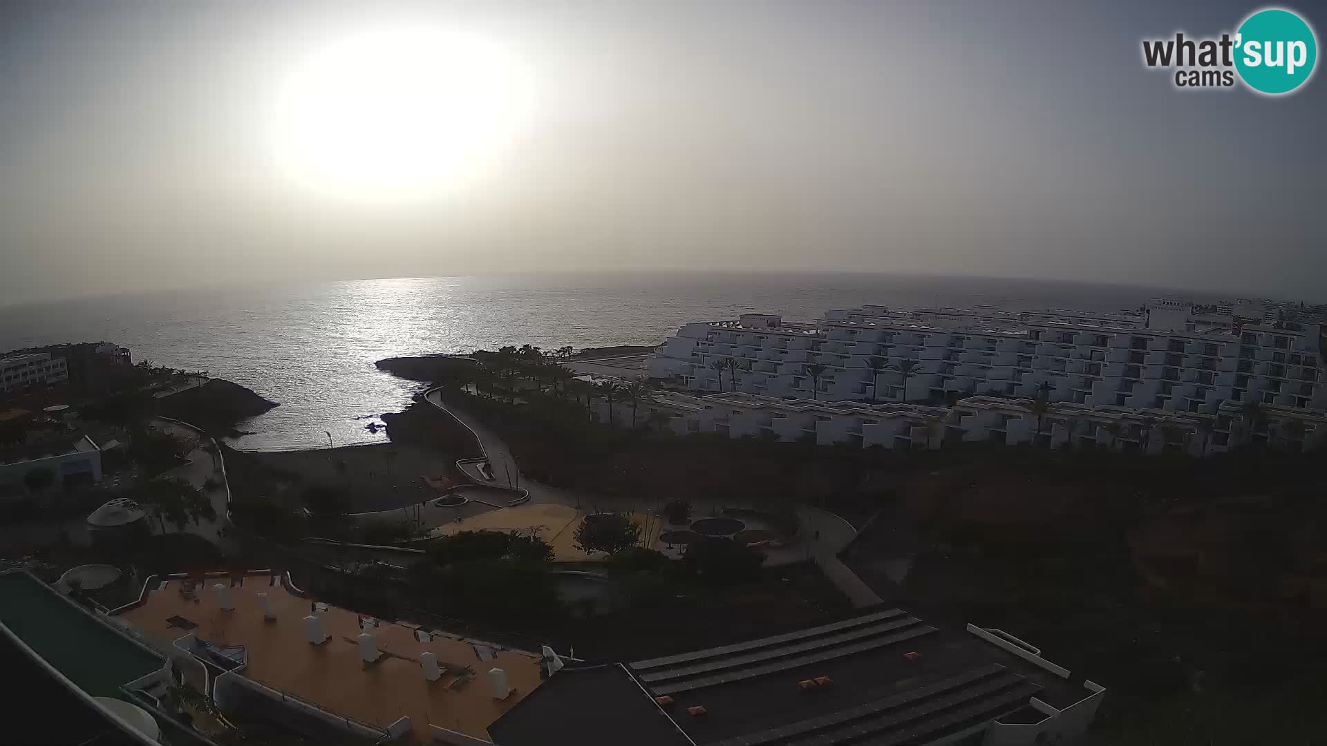 Spletna kamera v živo Las Galgas plaža – Playa Paraiso – otok La Gomera – Costa Adeje – Tenerife